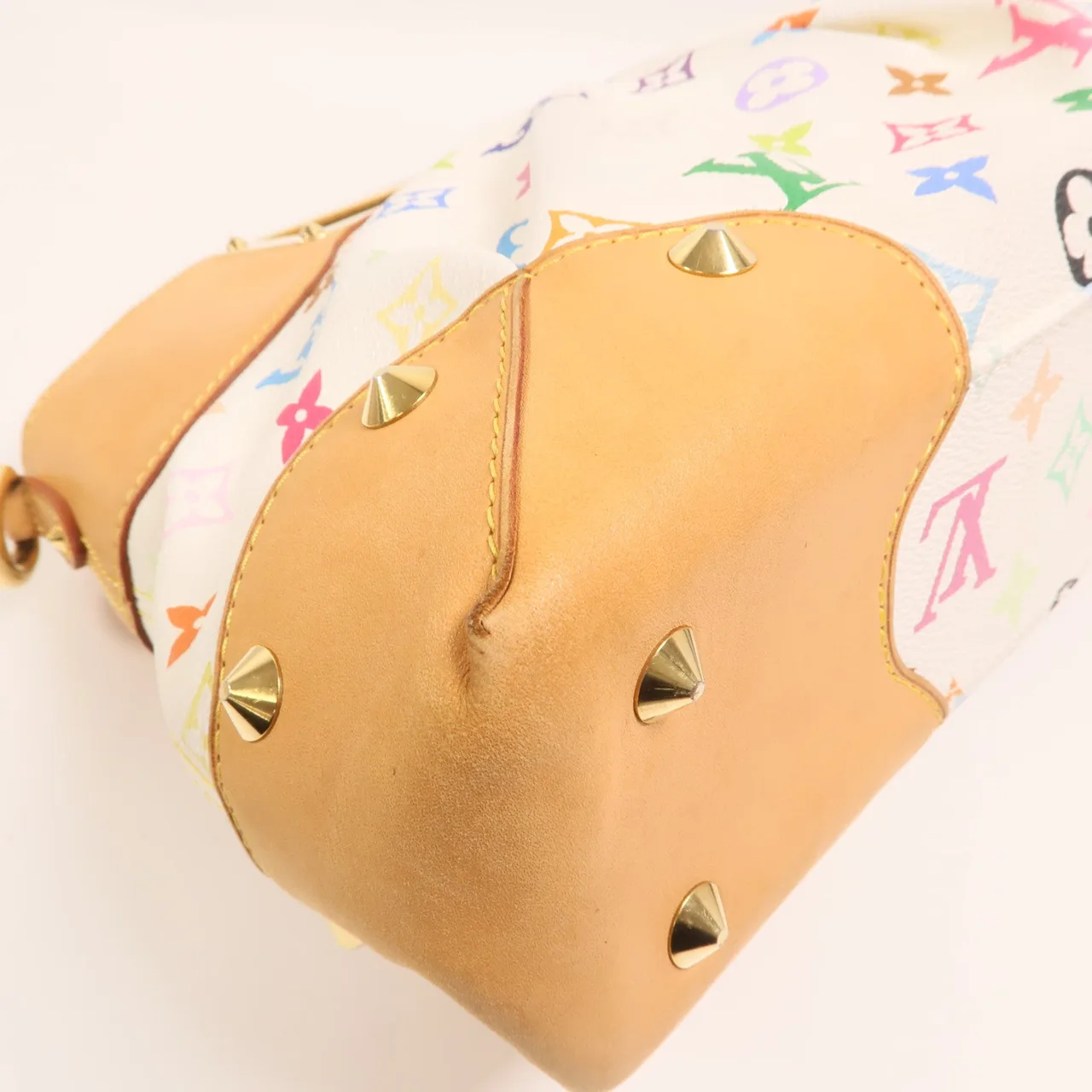 LOUIS VUITTON Judy M40255 兩用包 塗層帆布 白色 / White 塗層帆布 中古品B - 縮圖 12