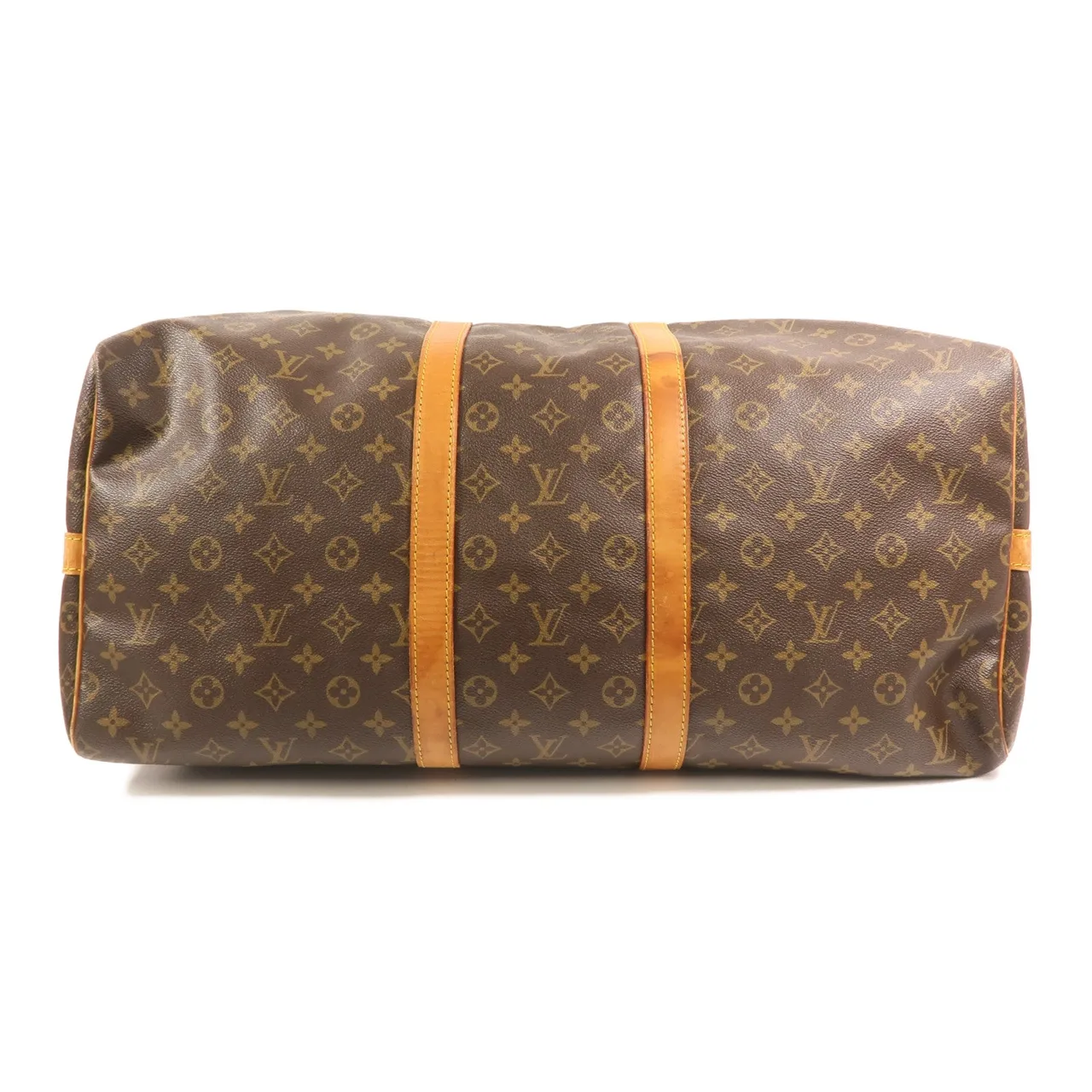 LOUIS VUITTON Keepall M41424 2-Way Bag Coated Canvas 棕色 Coated Canvas Rank B - Thumbnail 4