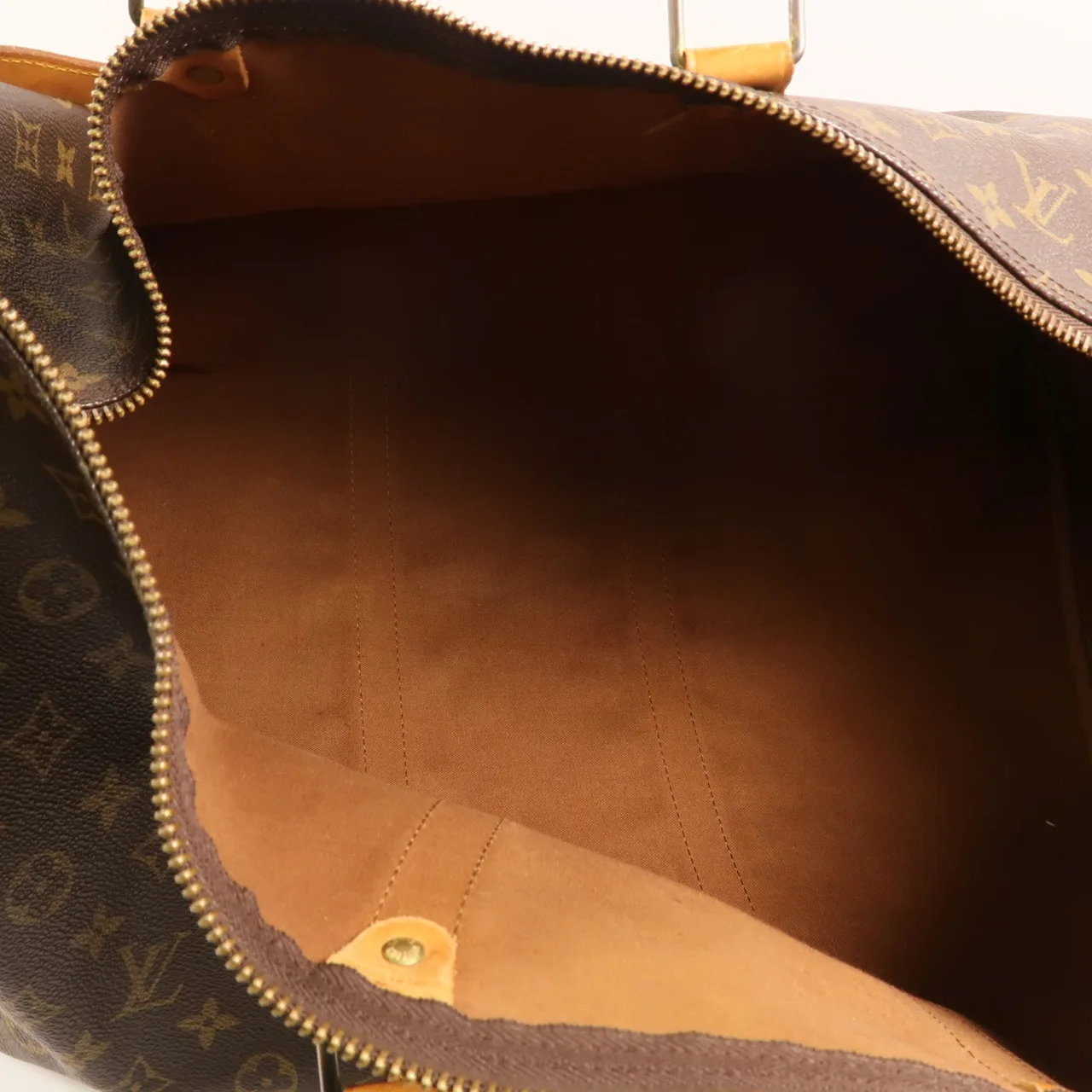LOUIS VUITTON Keepall M41424 2-Way Bag Coated Canvas 棕色 Coated Canvas Rank B - Thumbnail 5