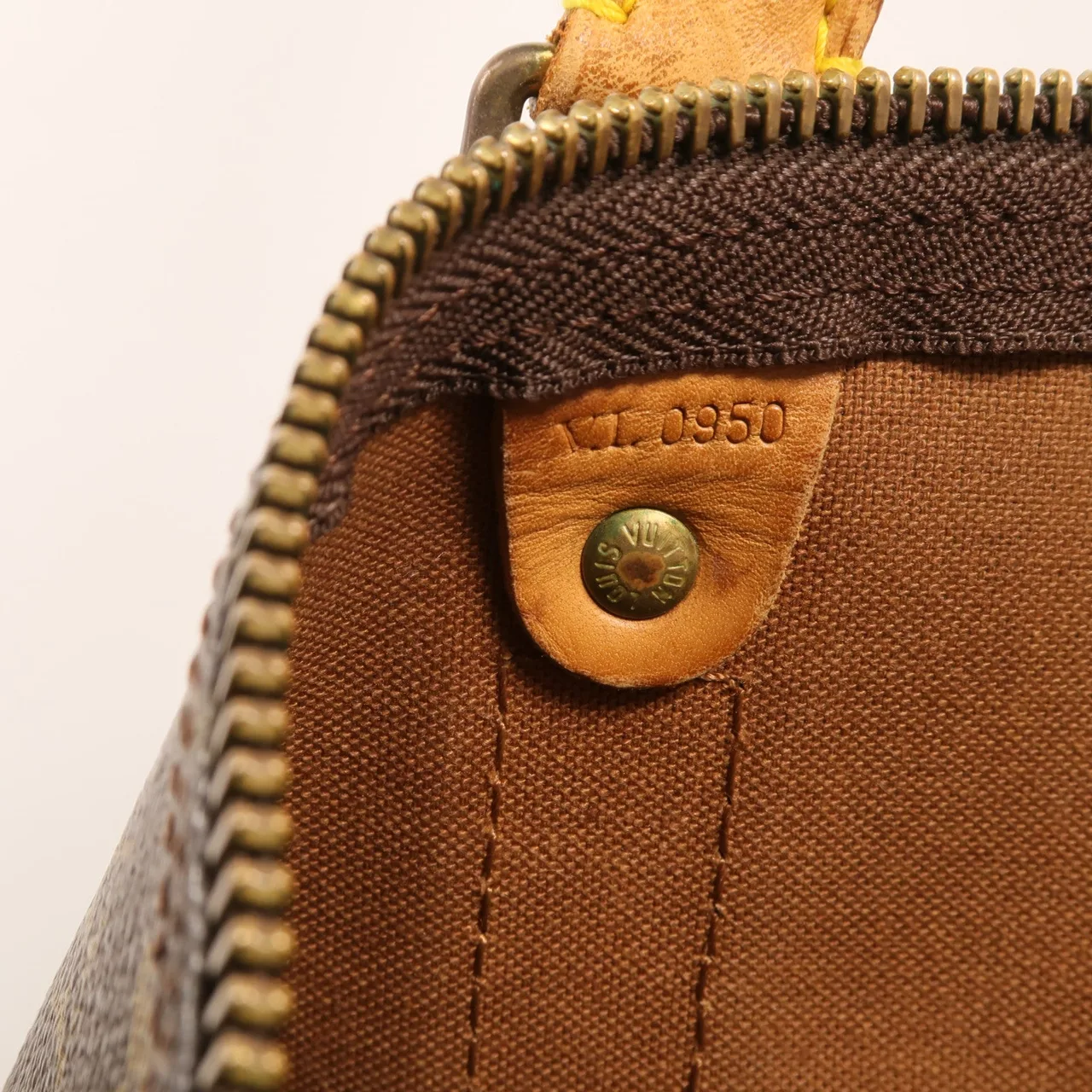 LOUIS VUITTON Keepall M41424 2-Way Bag Coated Canvas 棕色 Coated Canvas Rank B - Thumbnail 7