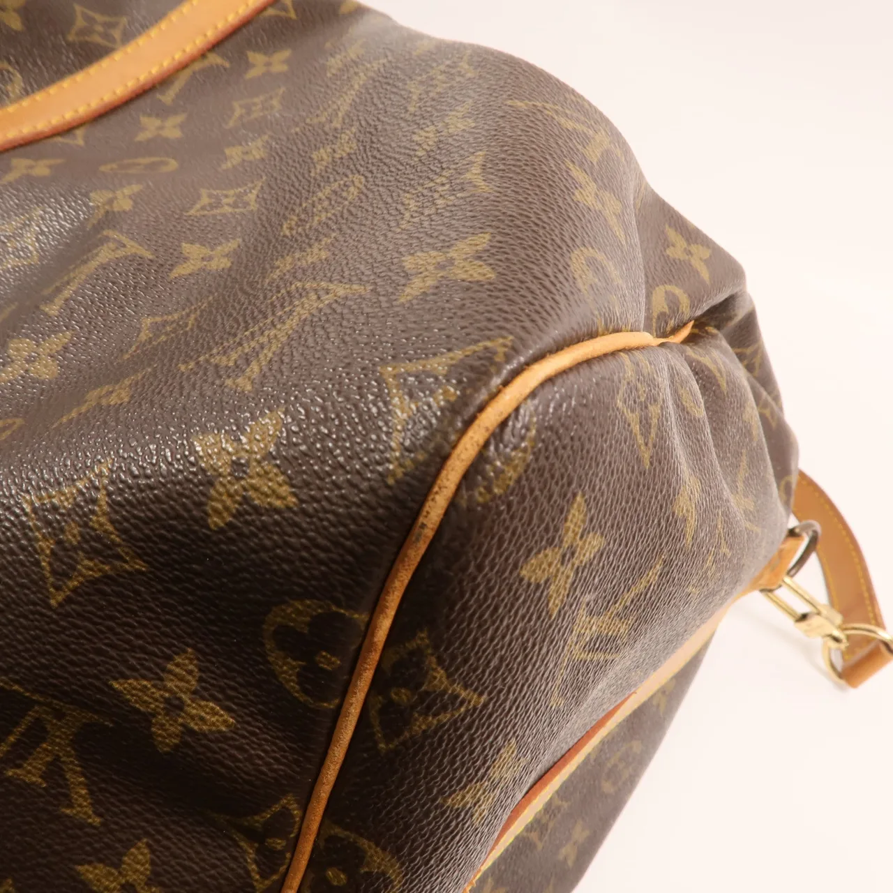 LOUIS VUITTON Keepall M41424 2-Way Bag Coated Canvas 棕色 Coated Canvas Rank B - Thumbnail 11