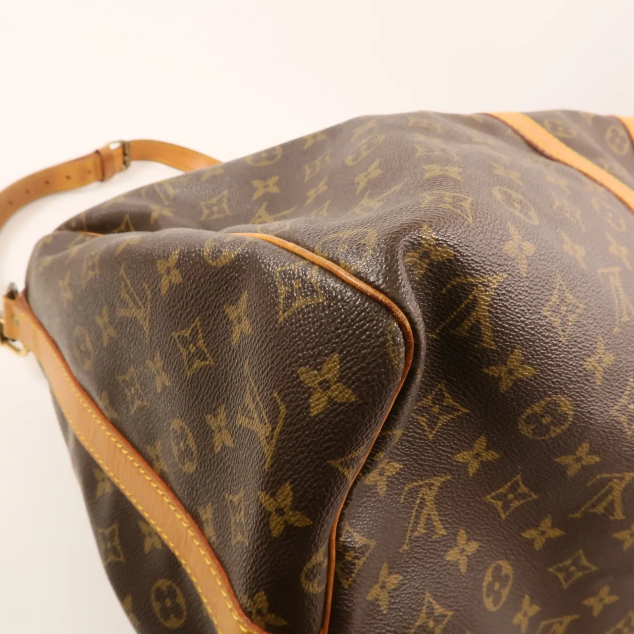 LOUIS VUITTON Keepall M41424 2-Way Bag Coated Canvas 棕色 Coated Canvas Rank B - Thumbnail 12