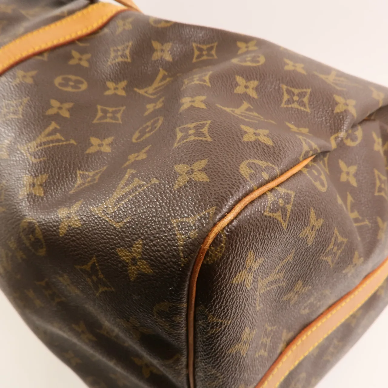 LOUIS VUITTON Keepall M41424 2-Way Bag Coated Canvas 棕色 Coated Canvas Rank B - Thumbnail 13
