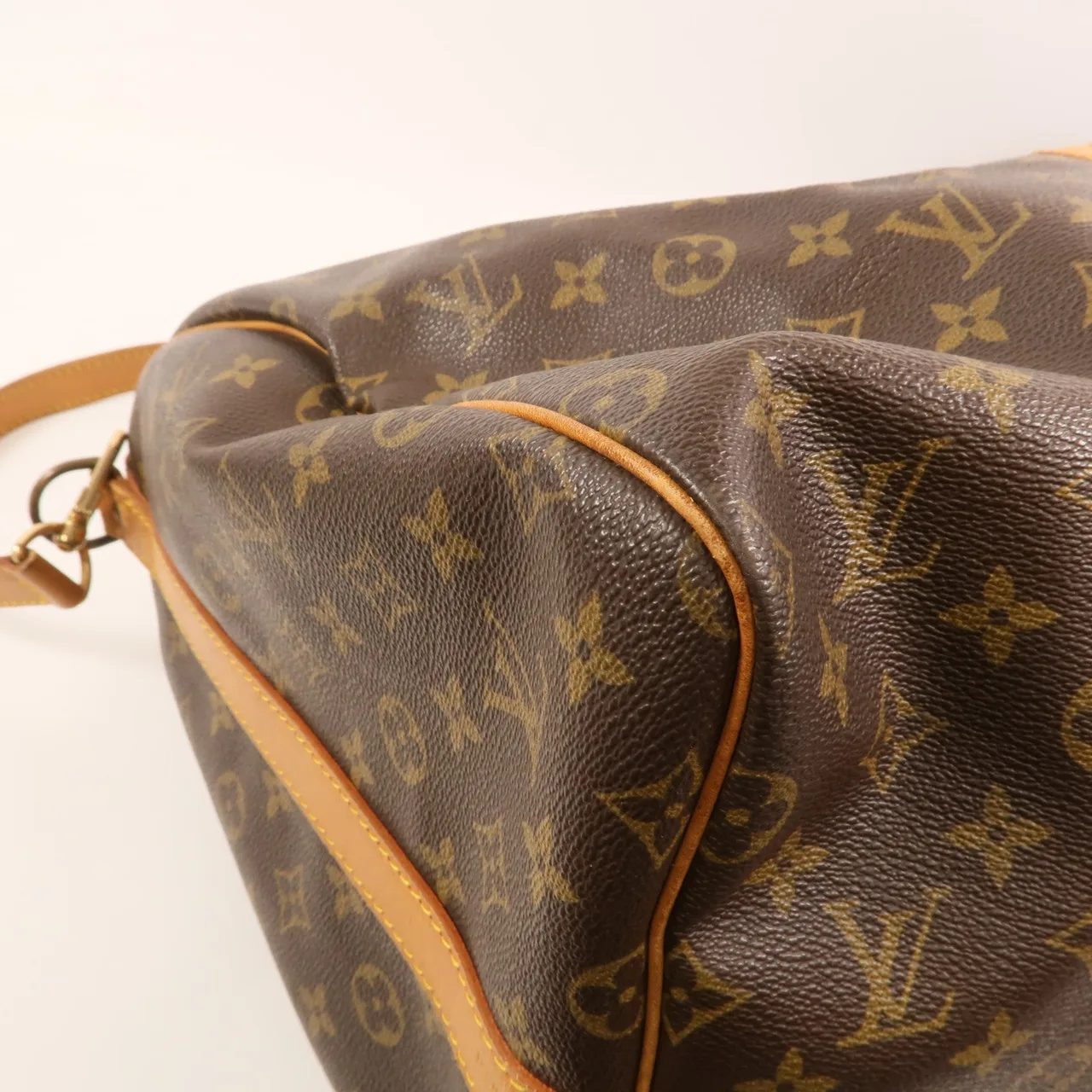 LOUIS VUITTON Keepall M41424 2-Way Bag Coated Canvas 棕色 Coated Canvas Rank B - Thumbnail 14