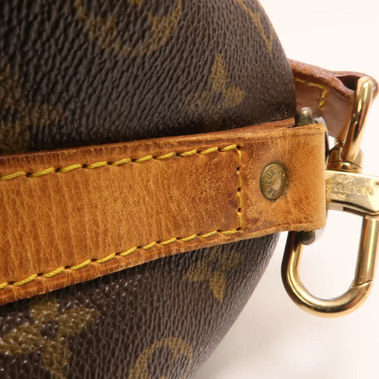 LOUIS VUITTON Keepall M41424 2-Way Bag Coated Canvas 棕色 Coated Canvas Rank B - Thumbnail 16