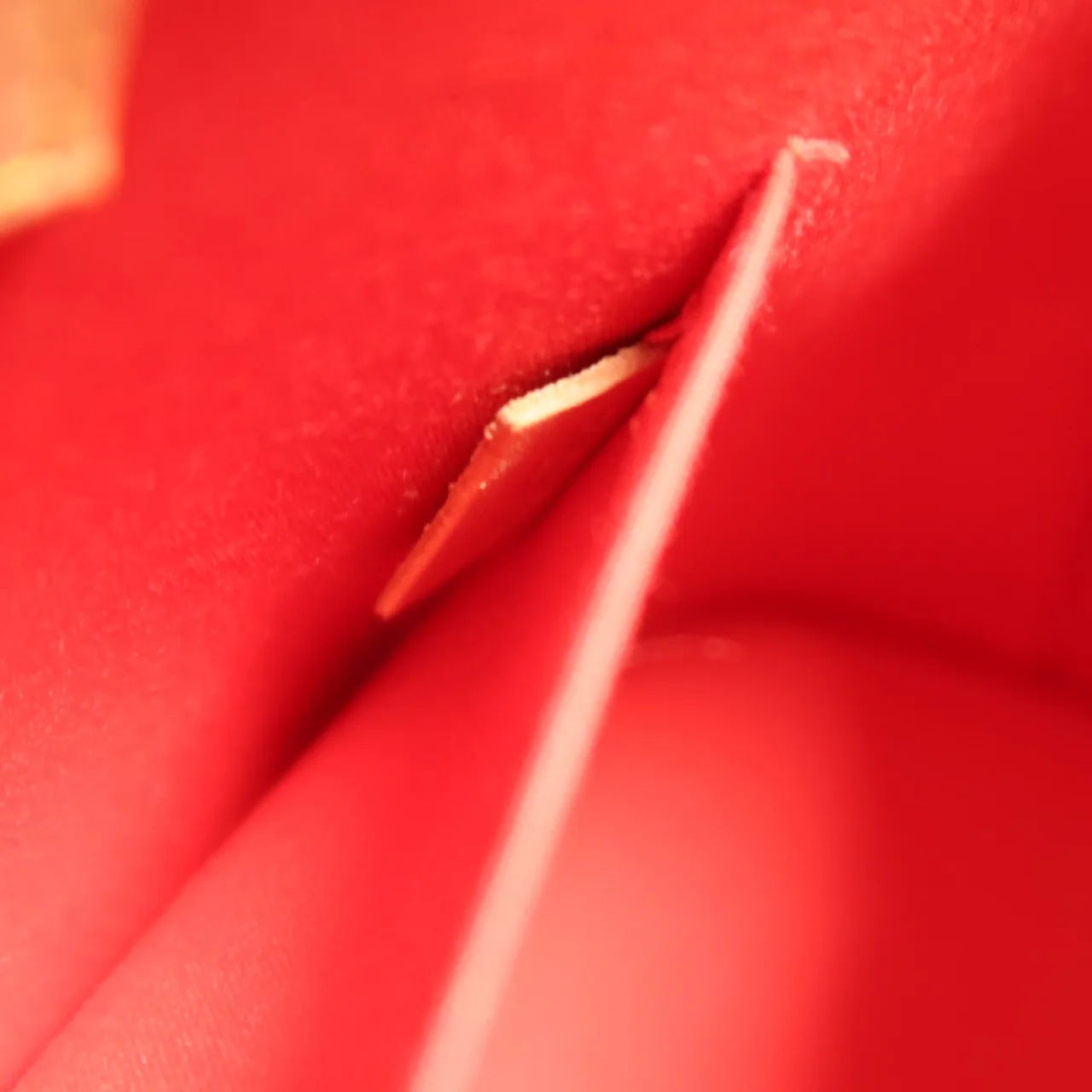 LOUIS VUITTON Alma M91606 2-Way Bag Leather 紅色 / Red Leather Rank A - Thumbnail 7