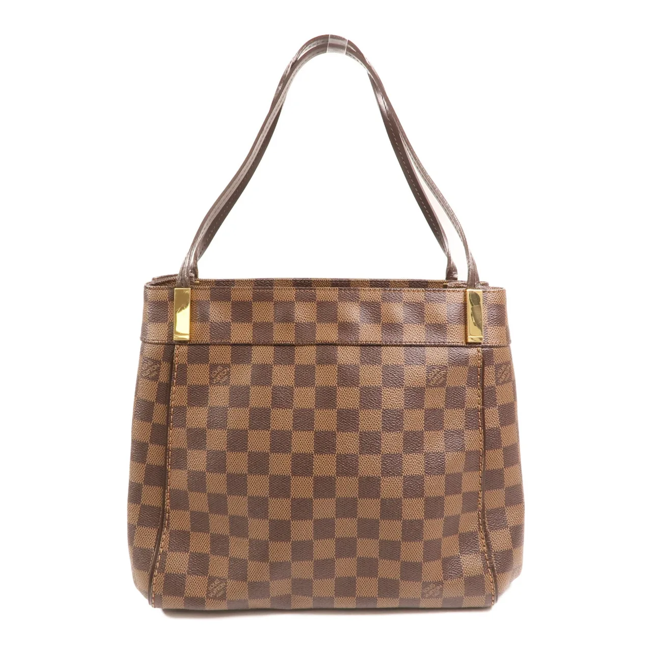 LOUIS VUITTON Marylebone N41215 Shoulder Bag Coated Canvas 棕色