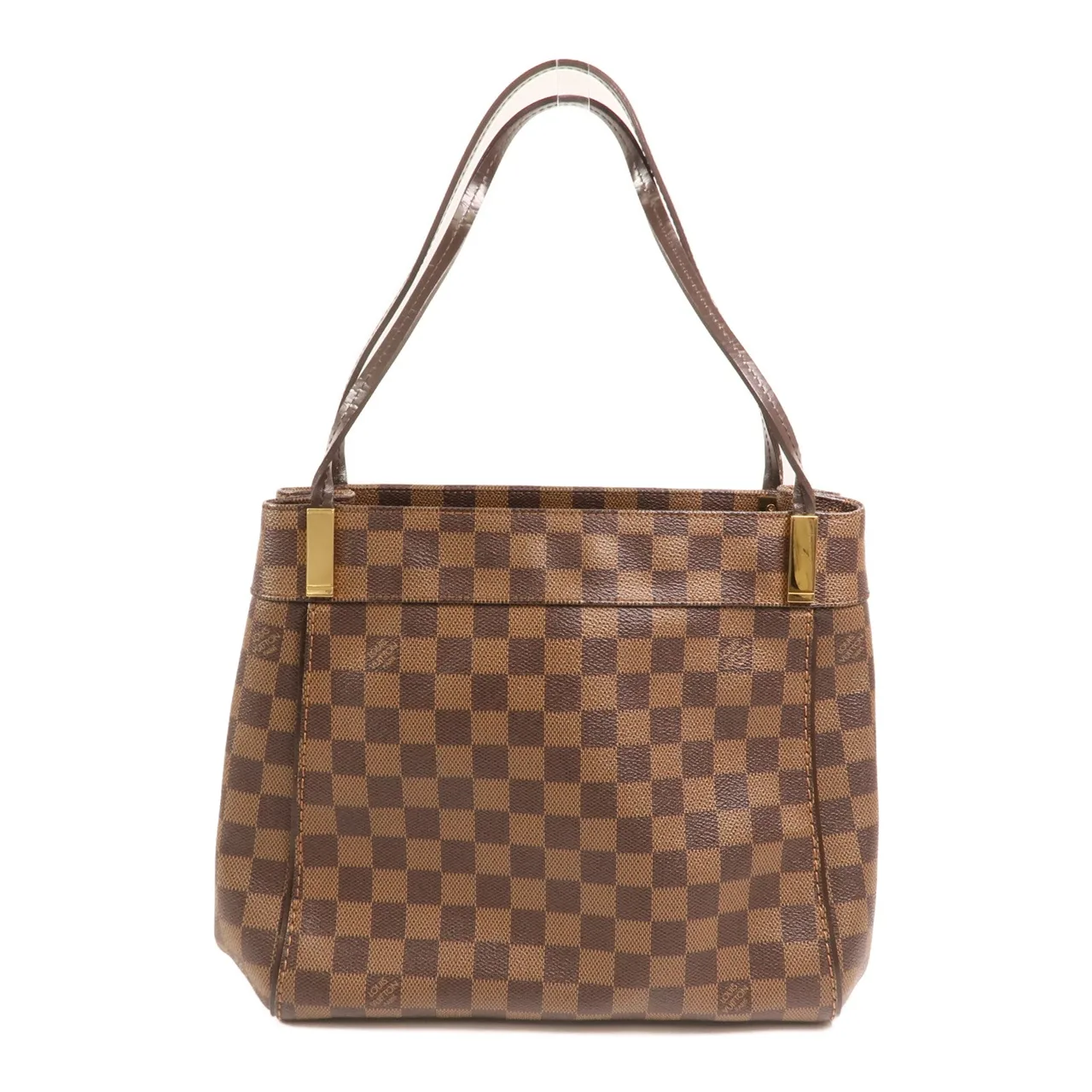 LOUIS VUITTON Marylebone N41215 肩背包 塗層帆布 棕色 塗層帆布 中古品A - 縮圖 2