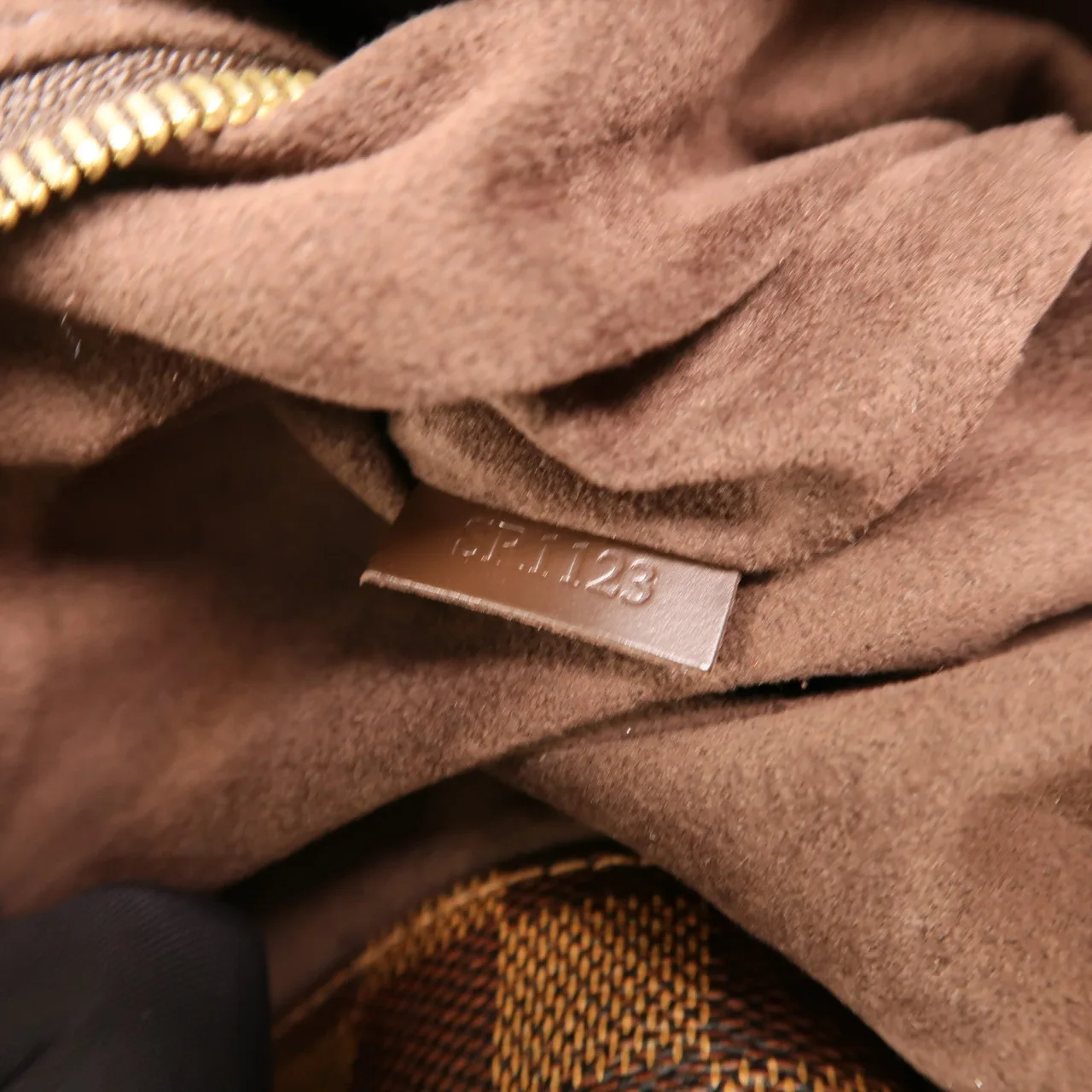 LOUIS VUITTON Marylebone N41215 肩背包 塗層帆布 棕色 塗層帆布 中古品A - 縮圖 7