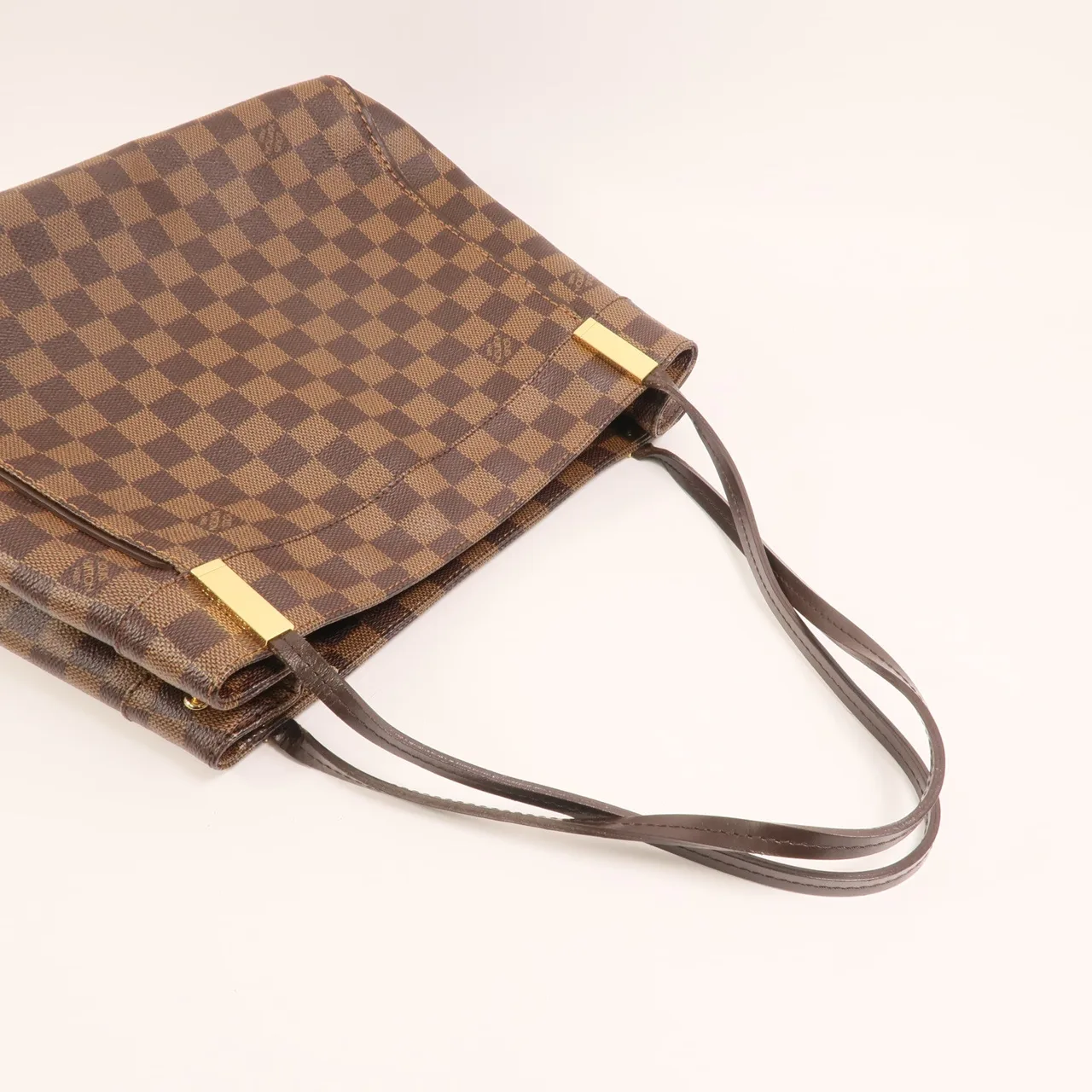 LOUIS VUITTON Marylebone N41215 肩背包 塗層帆布 棕色 塗層帆布 中古品A - 縮圖 8
