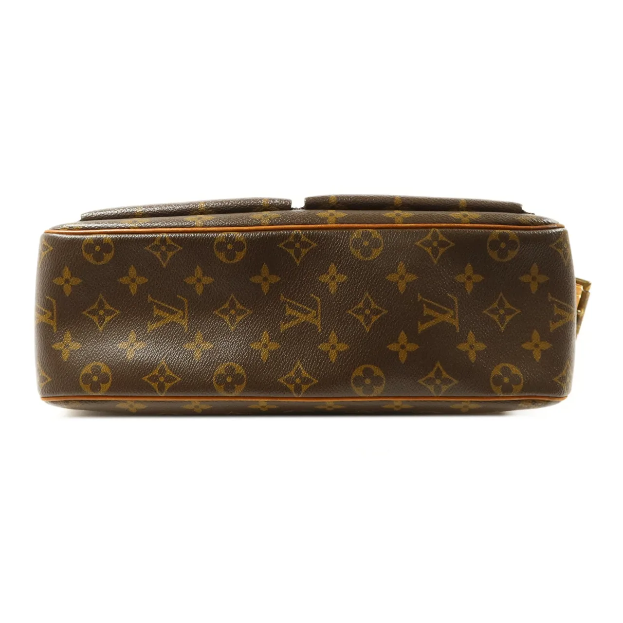 LOUIS VUITTON Viva Cite M51163 Shoulder Bag Coated Canvas 棕色 Coated Canvas Rank B - Thumbnail 4