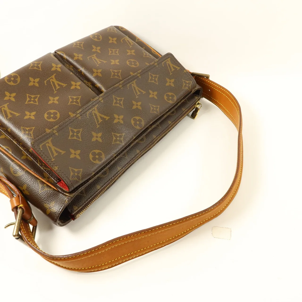 LOUIS VUITTON Viva Cite M51163 Shoulder Bag Coated Canvas 棕色 Coated Canvas Rank B - Thumbnail 8