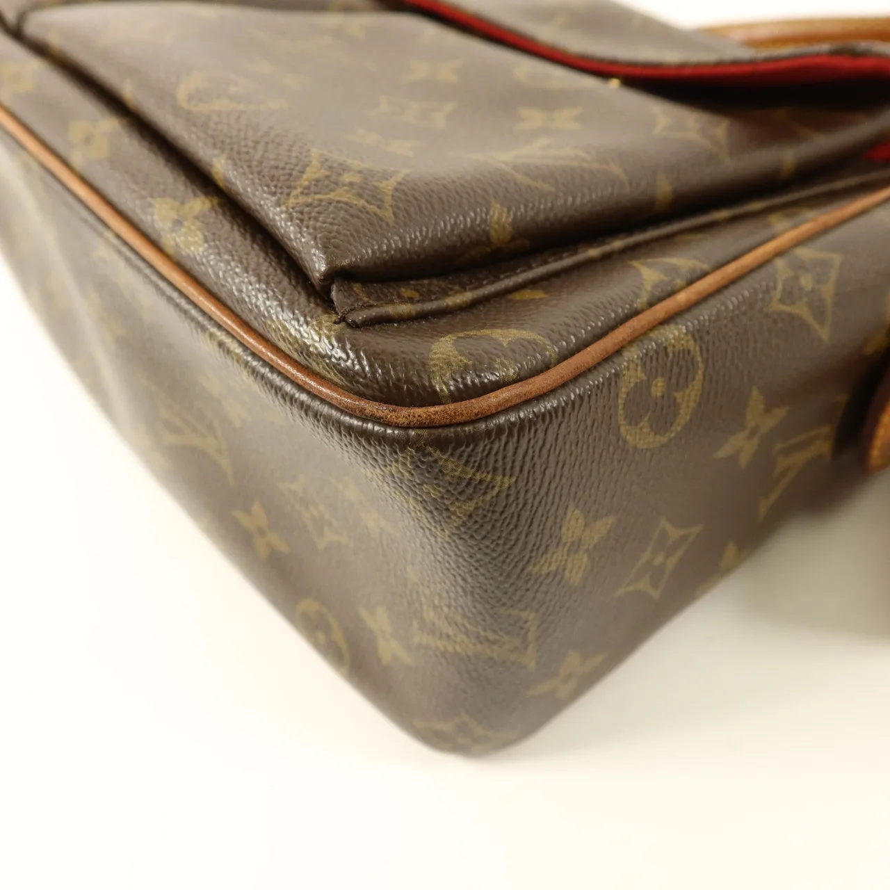 LOUIS VUITTON Viva Cite M51163 Shoulder Bag Coated Canvas 棕色 Coated Canvas Rank B - Thumbnail 10