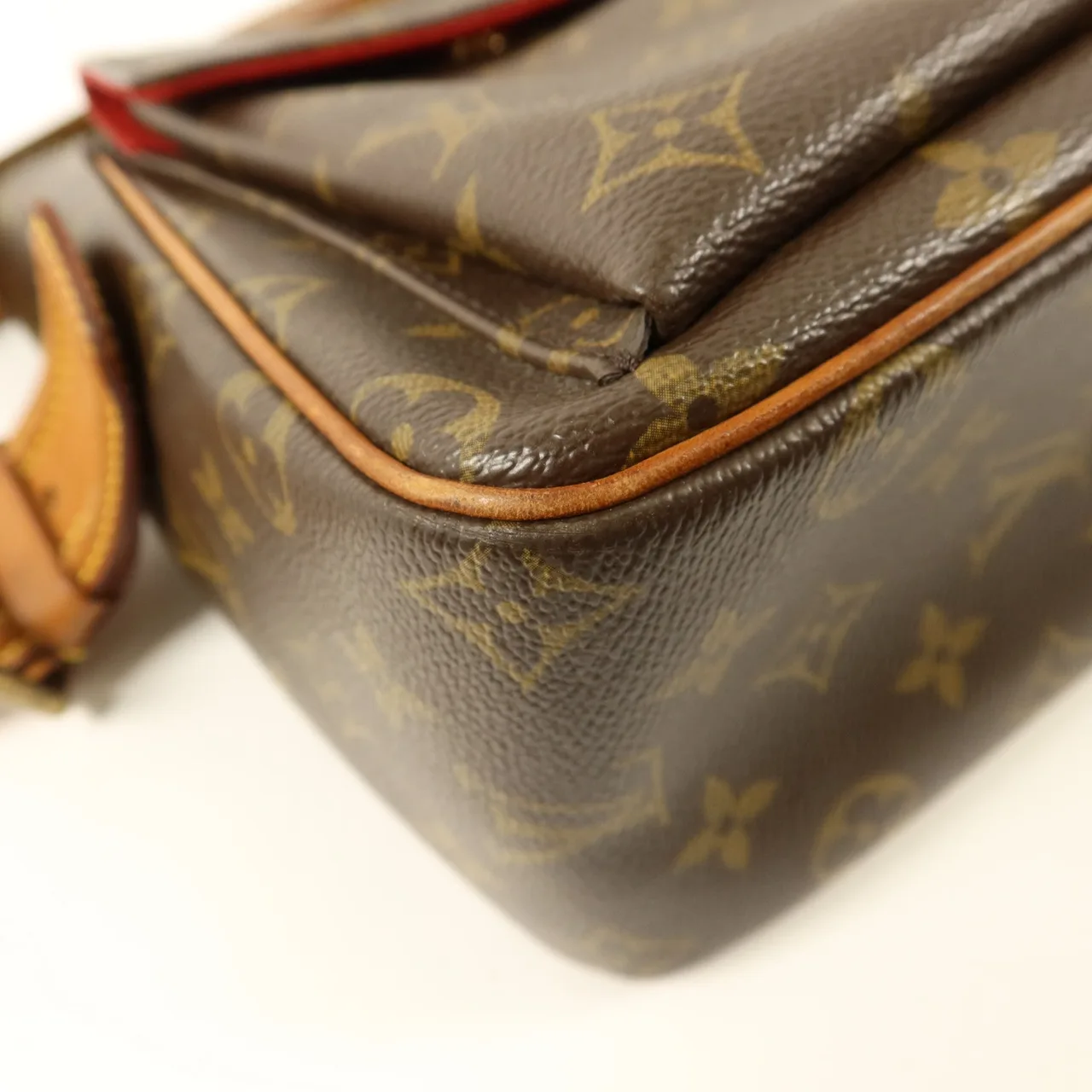 LOUIS VUITTON Viva Cite M51163 Shoulder Bag Coated Canvas 棕色 Coated Canvas Rank B - Thumbnail 11