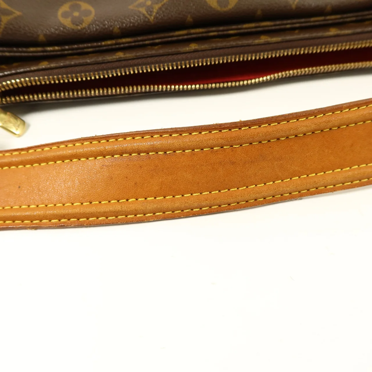 LOUIS VUITTON Viva Cite M51163 Shoulder Bag Coated Canvas 棕色 Coated Canvas Rank B - Thumbnail 14