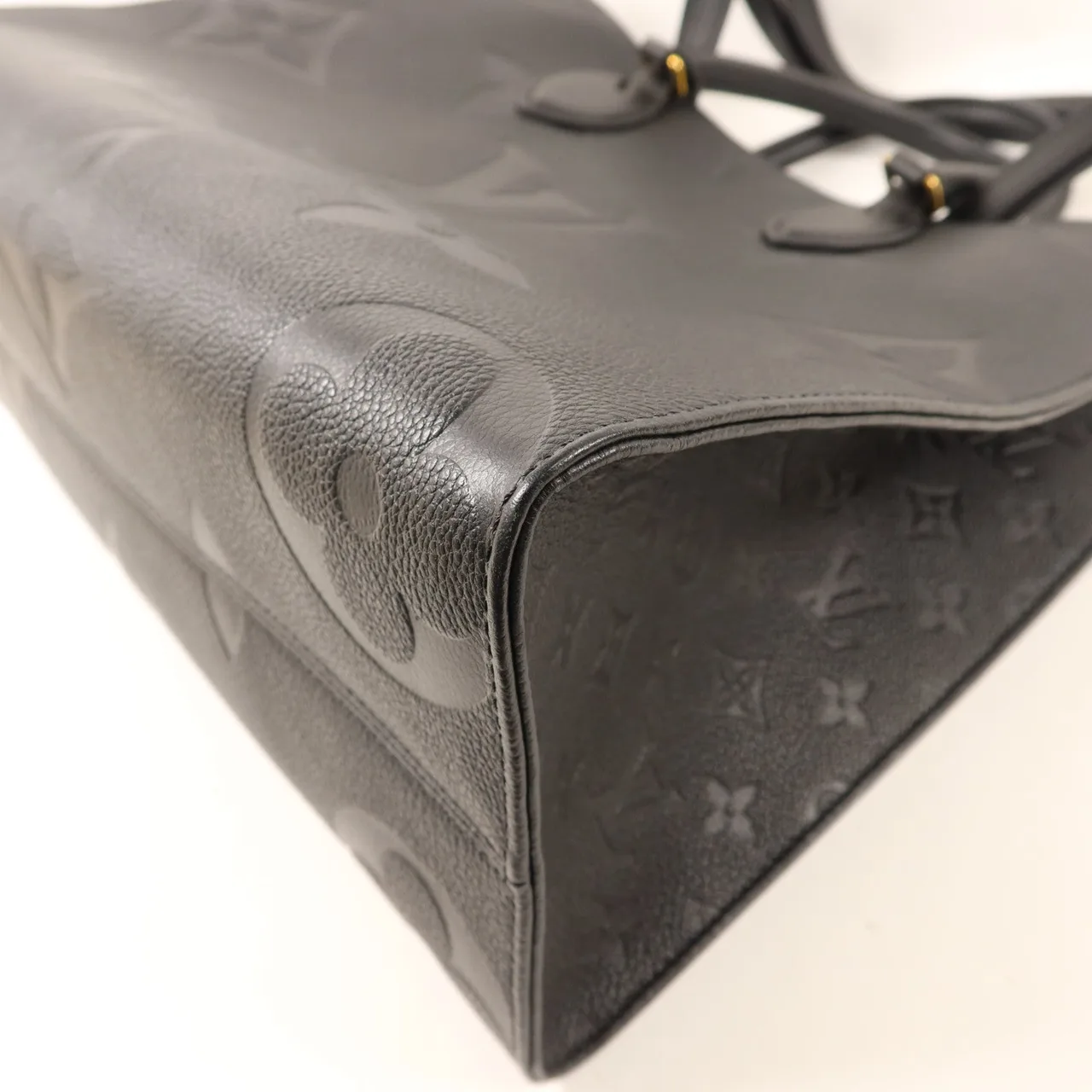 LOUIS VUITTON OnTheGo M45595 2-Way Bag Calfskin 黑色 Calfskin Rank A - Thumbnail 11