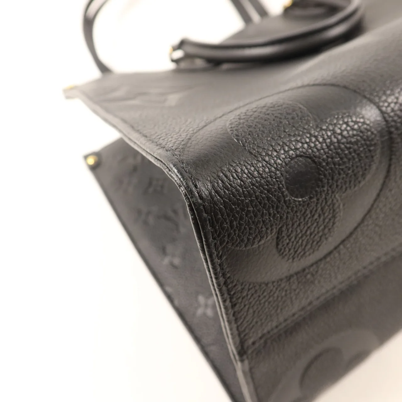 LOUIS VUITTON OnTheGo M45595 2-Way Bag Calfskin 黑色 Calfskin Rank A - Thumbnail 14