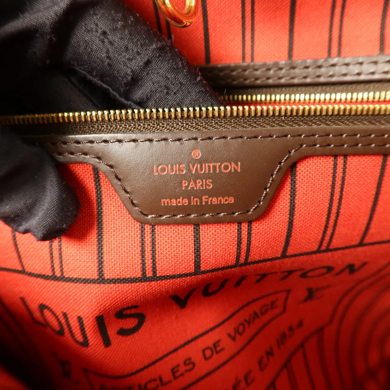 LOUIS VUITTON Neverfull N41358 Tote Bag Coated Canvas 棕色 / Brown Coated Canvas Rank A - Thumbnail 6