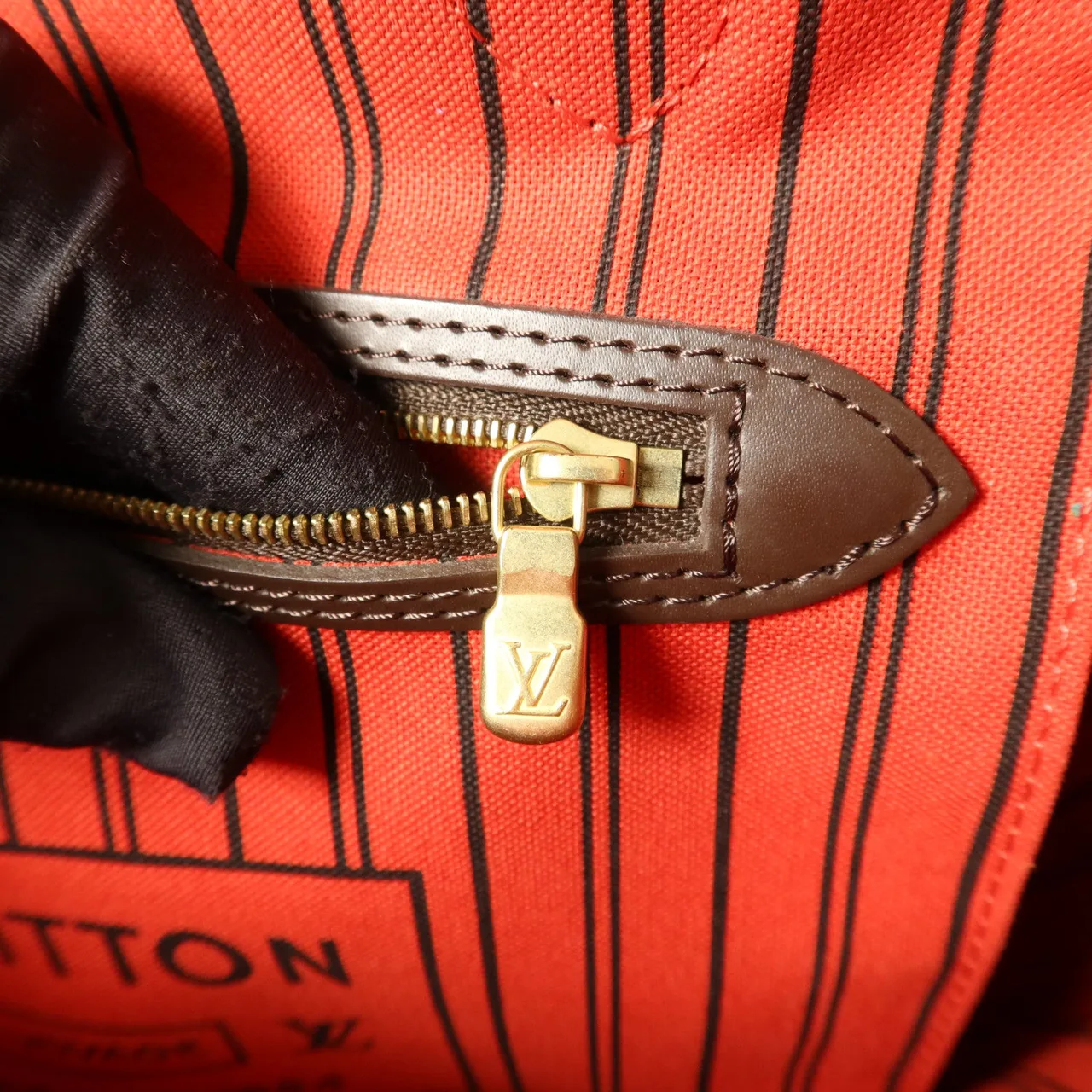 LOUIS VUITTON Neverfull N41358 Tote Bag Coated Canvas 棕色 / Brown Coated Canvas Rank A - Thumbnail 8