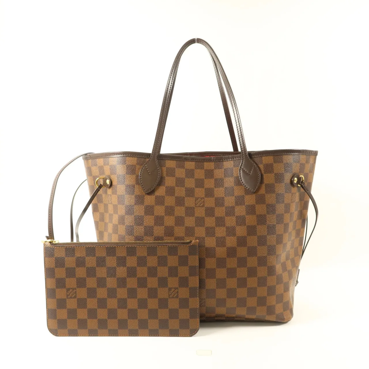 LOUIS VUITTON Neverfull N41358 Tote Bag Coated Canvas 棕色 / Brown Coated Canvas Rank A - Thumbnail 10
