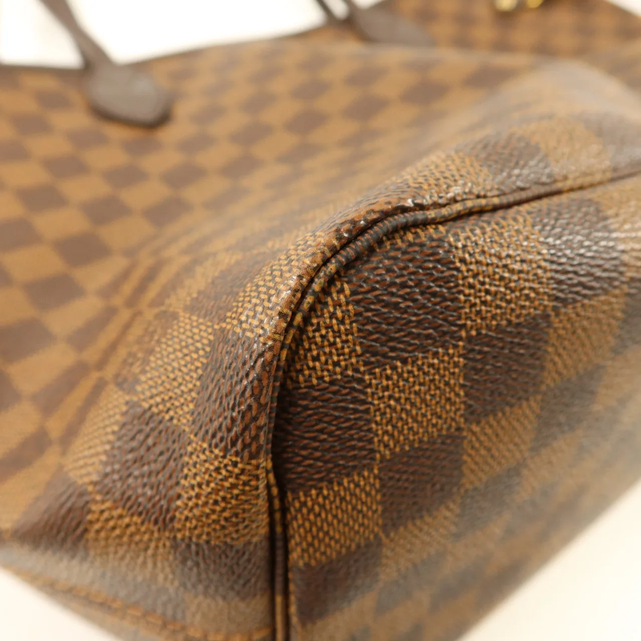 LOUIS VUITTON Neverfull N41358 Tote Bag Coated Canvas 棕色 / Brown Coated Canvas Rank A - Thumbnail 14