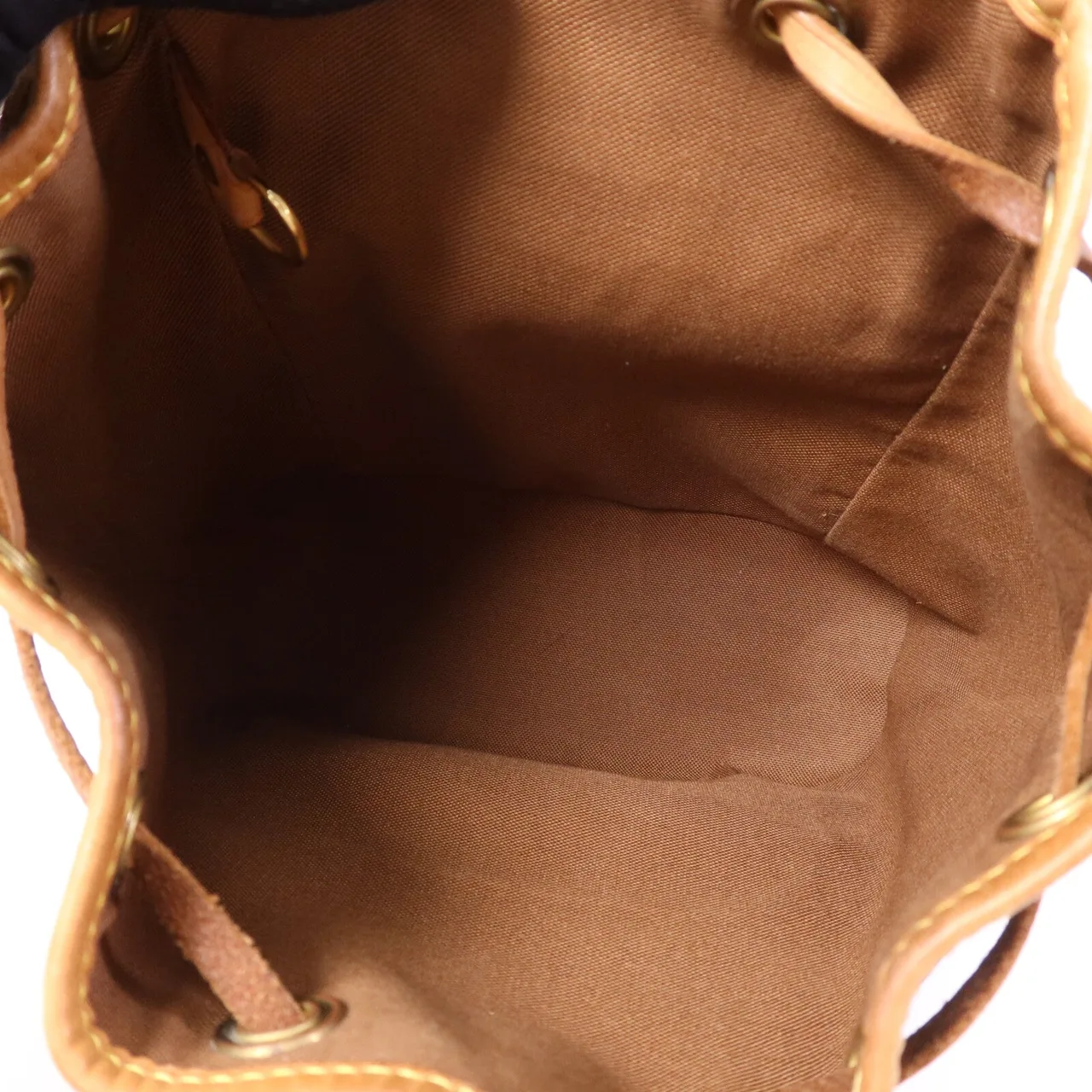 LOUIS VUITTON Montsouris M51136 背包 塗層帆布 棕色 / Brown 塗層帆布 中古品B - 縮圖 5