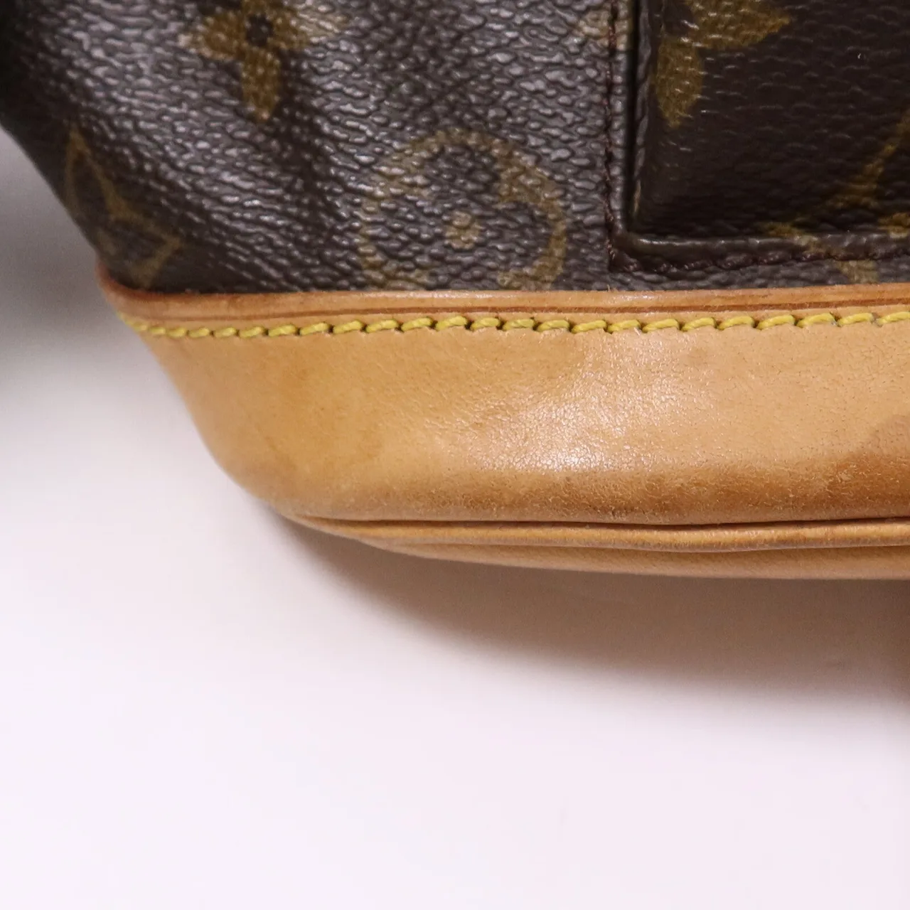 LOUIS VUITTON Montsouris M51136 背包 塗層帆布 棕色 / Brown 塗層帆布 中古品B - 縮圖 16