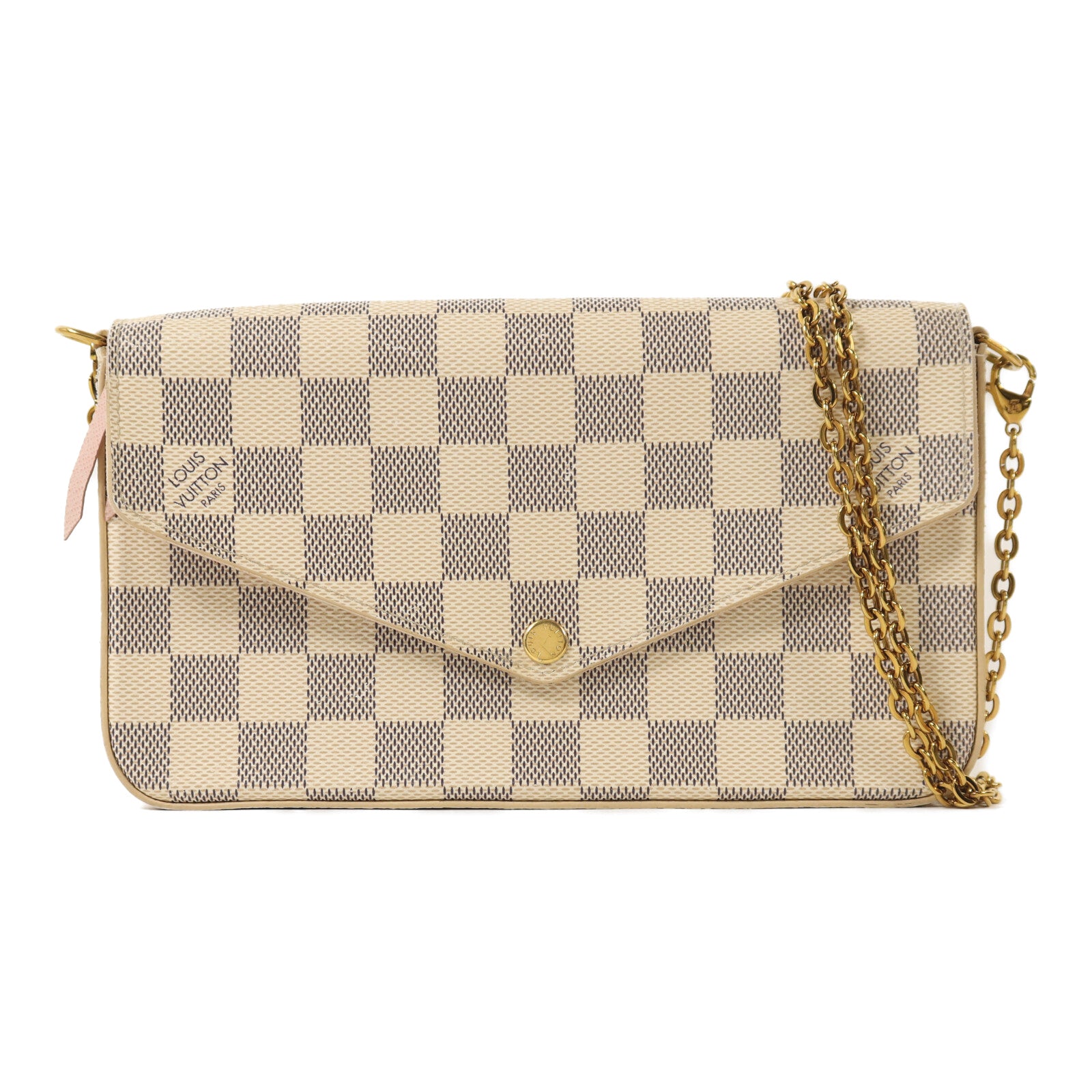 LOUIS VUITTON Felicie N40491 肩背包 塗層帆布