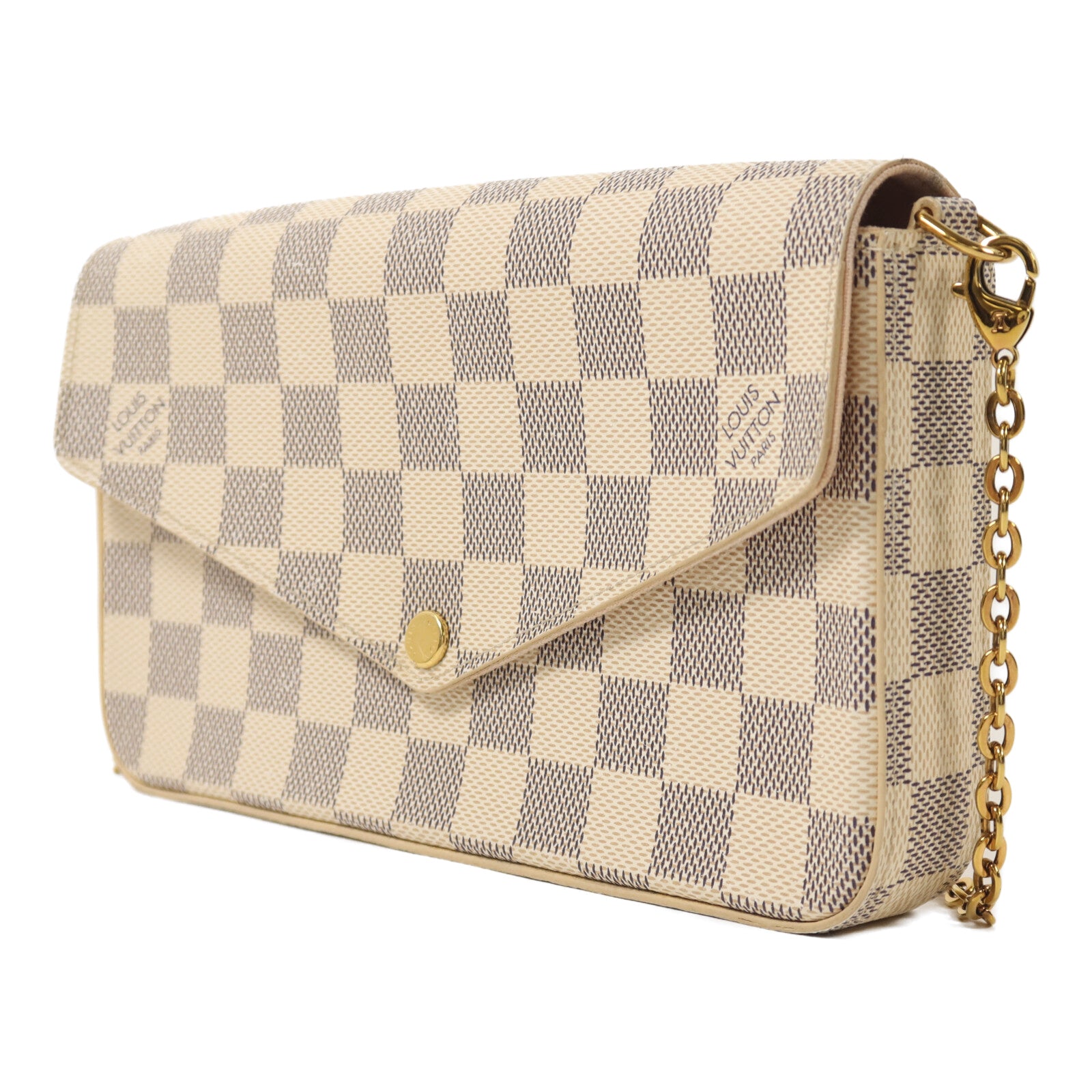 LOUIS VUITTON Felicie N40491 肩背包 塗層帆布 3