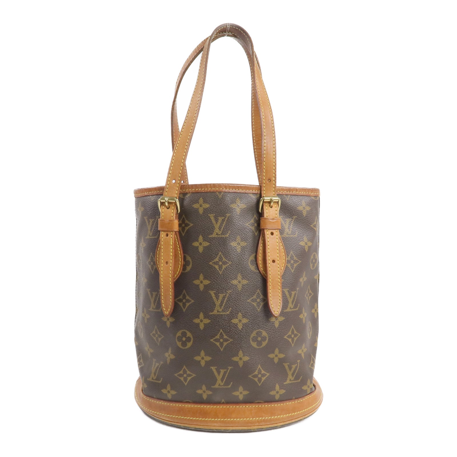LOUIS VUITTON Bucket M42238 Tote Bag Coated Canvas
