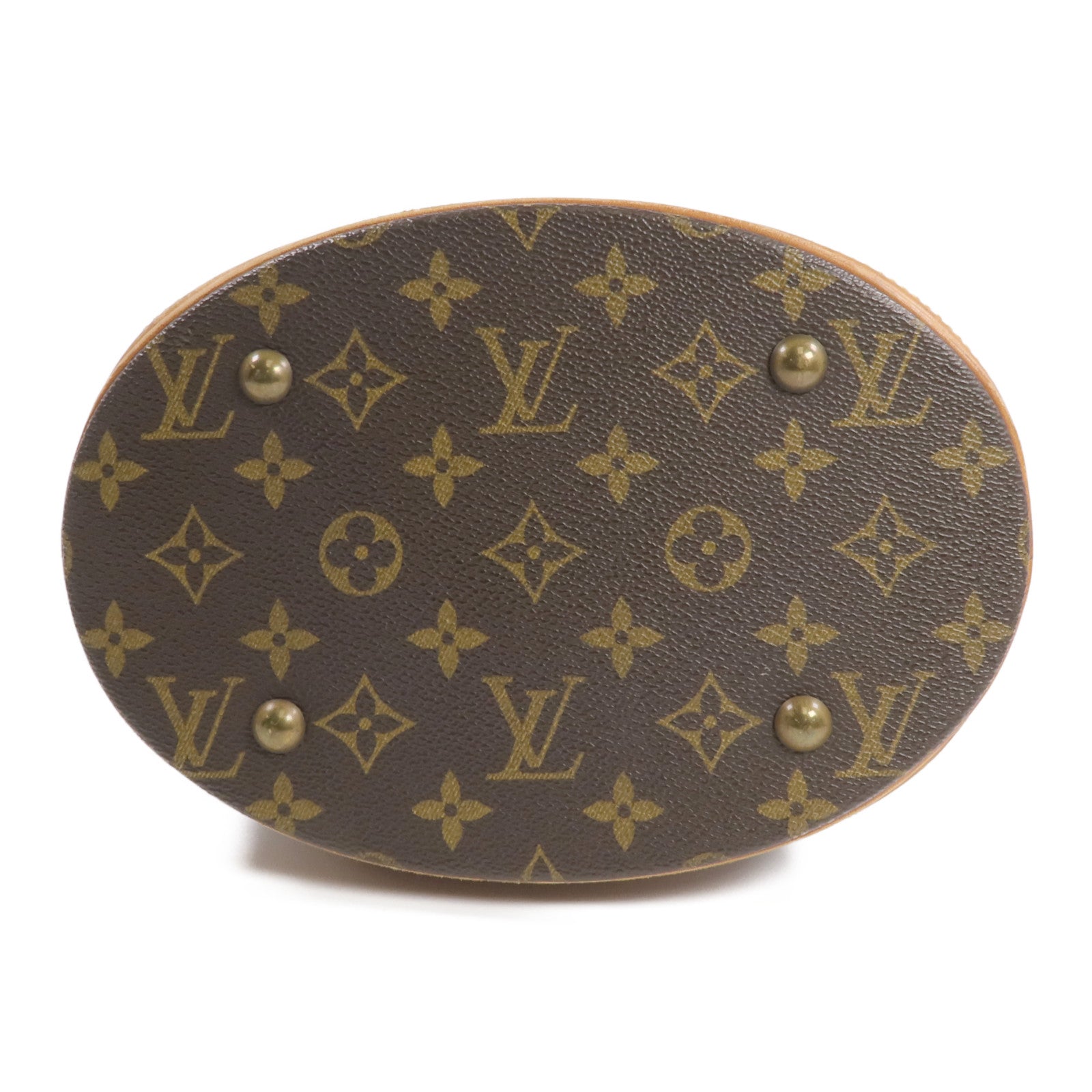 LOUIS VUITTON Bucket M42238 Tote Bag Coated Canvas 4