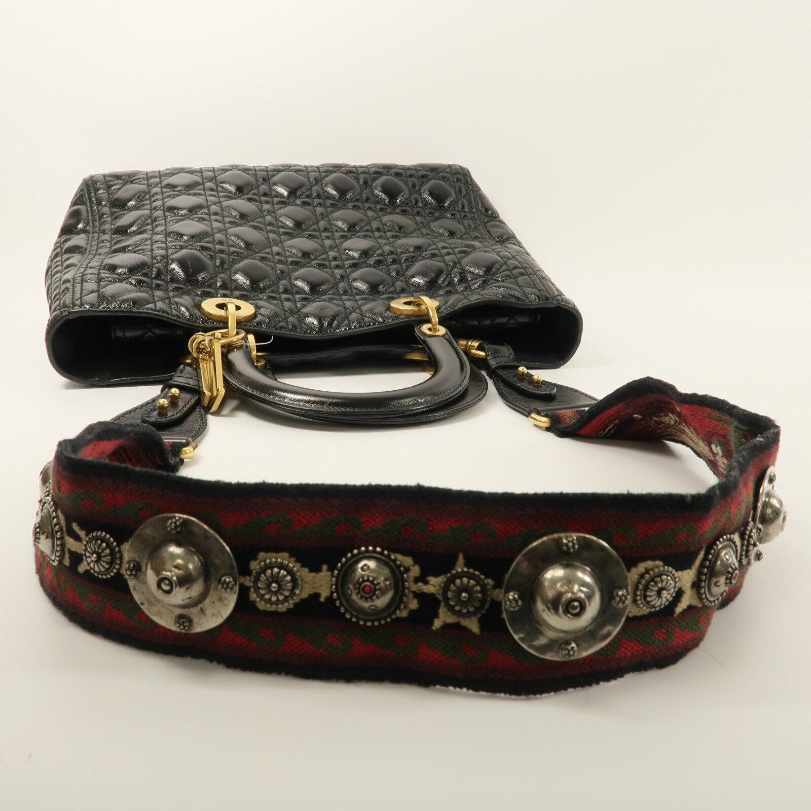 LOUIS VUITTON 2-Way Bag Calfskin 11