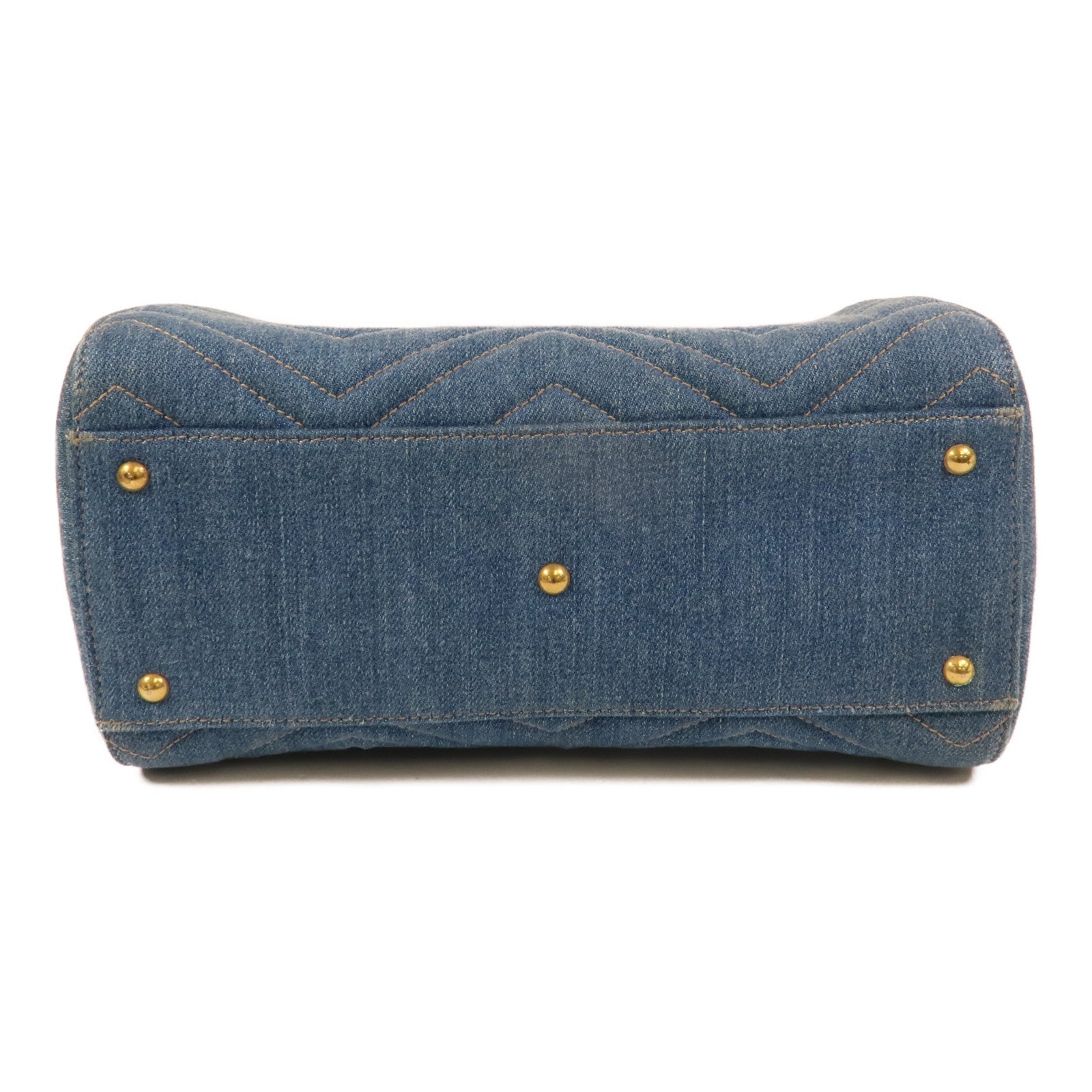LOUIS VUITTON 448054 兩用包 denim 4