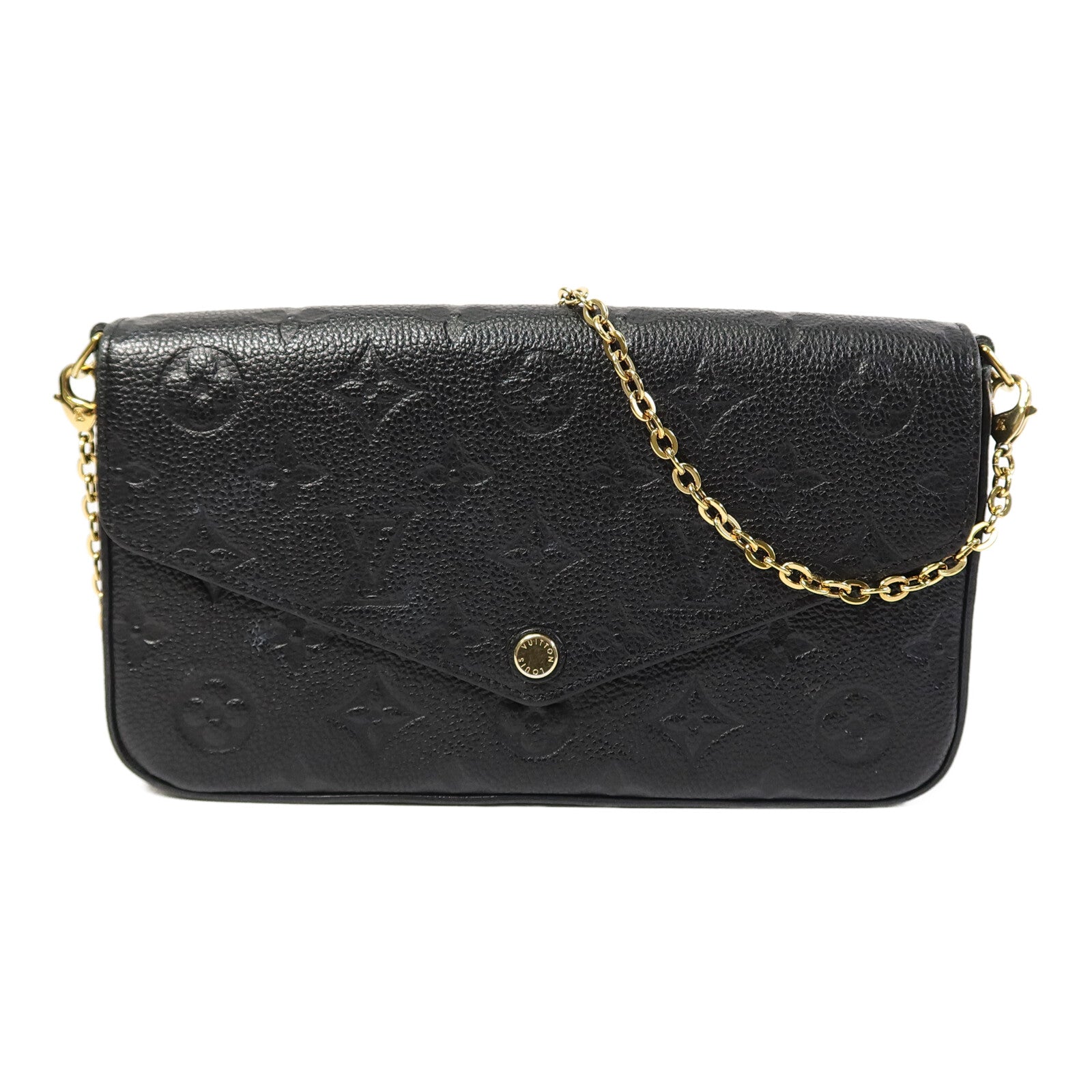 LOUIS VUITTON Felicie M82477 Shoulder Bag Calfskin
