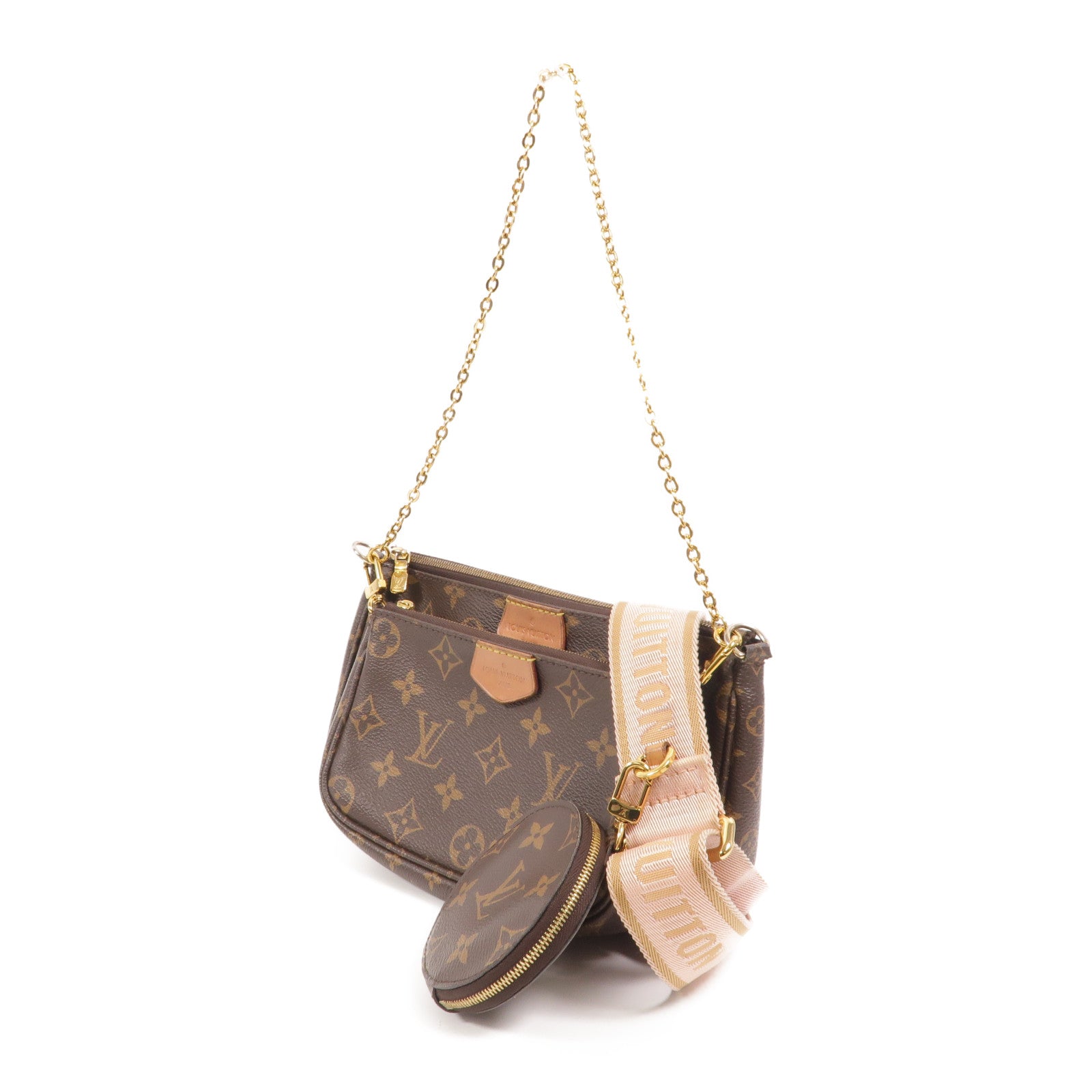 LOUIS VUITTON Multi Pochette M44813 2-Way Bag Coated Canvas 3