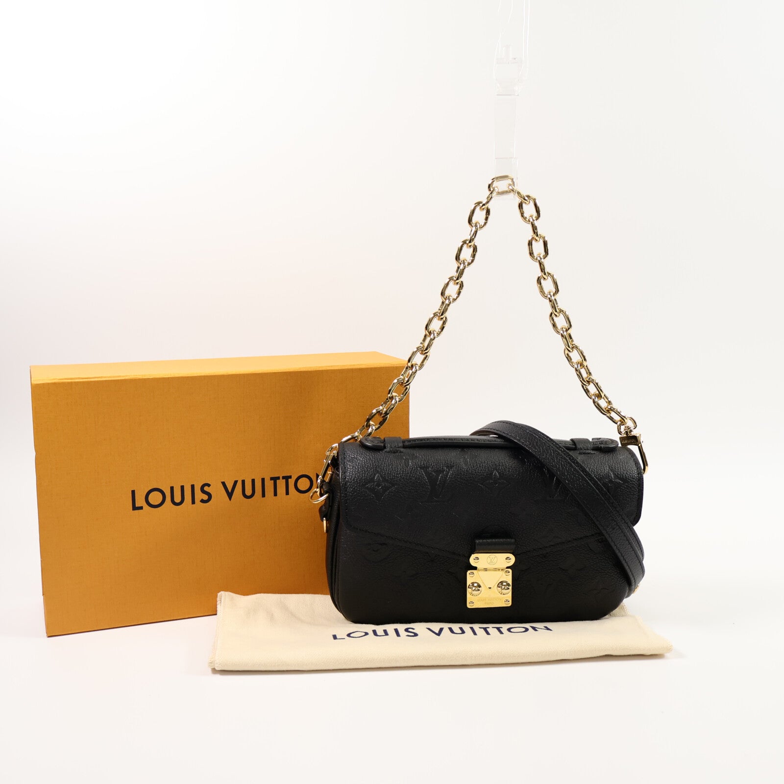 LOUIS VUITTON Pochette Metis M46595 2-Way Bag Calfskin 11