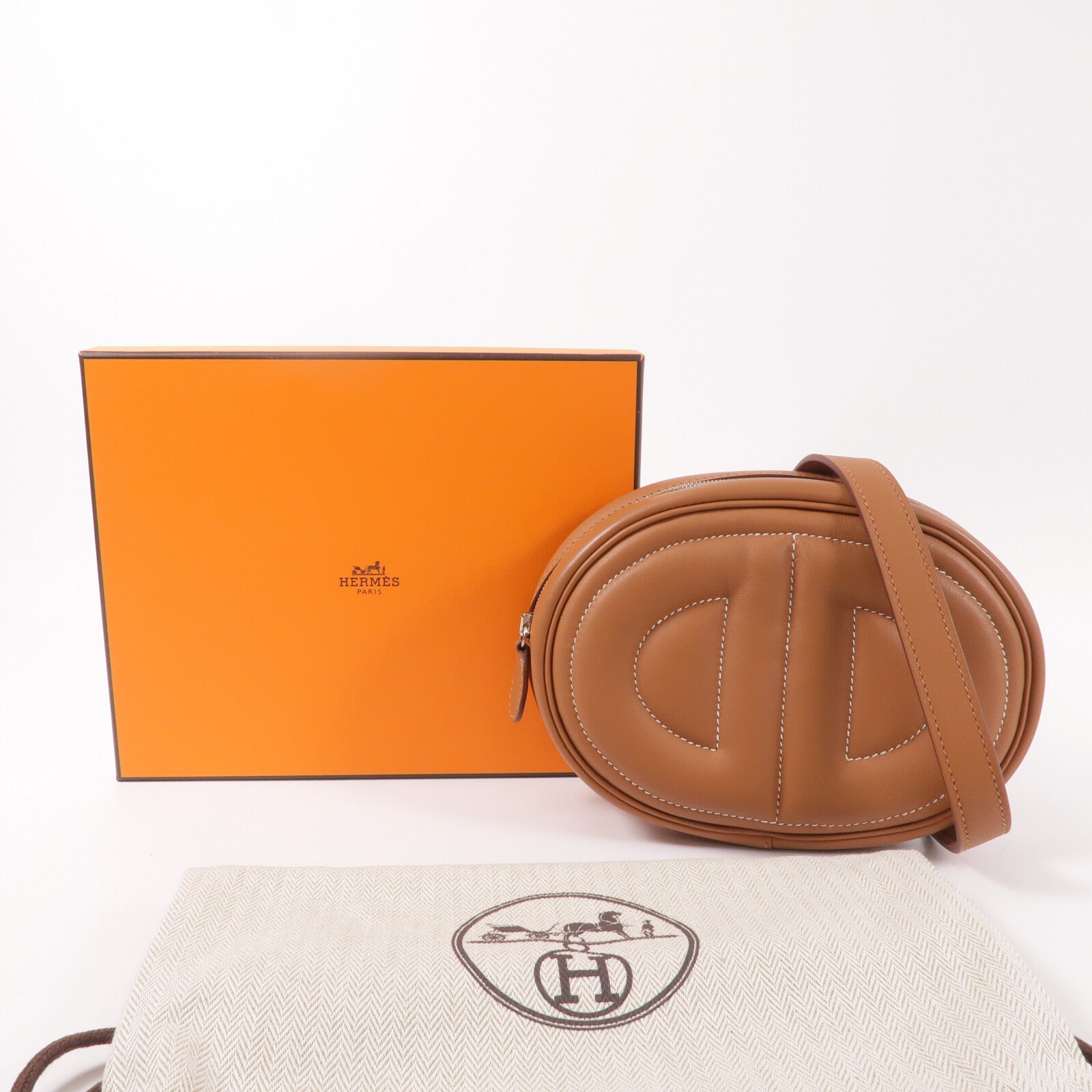 LOUIS VUITTON Loop 腰包 牛皮 9