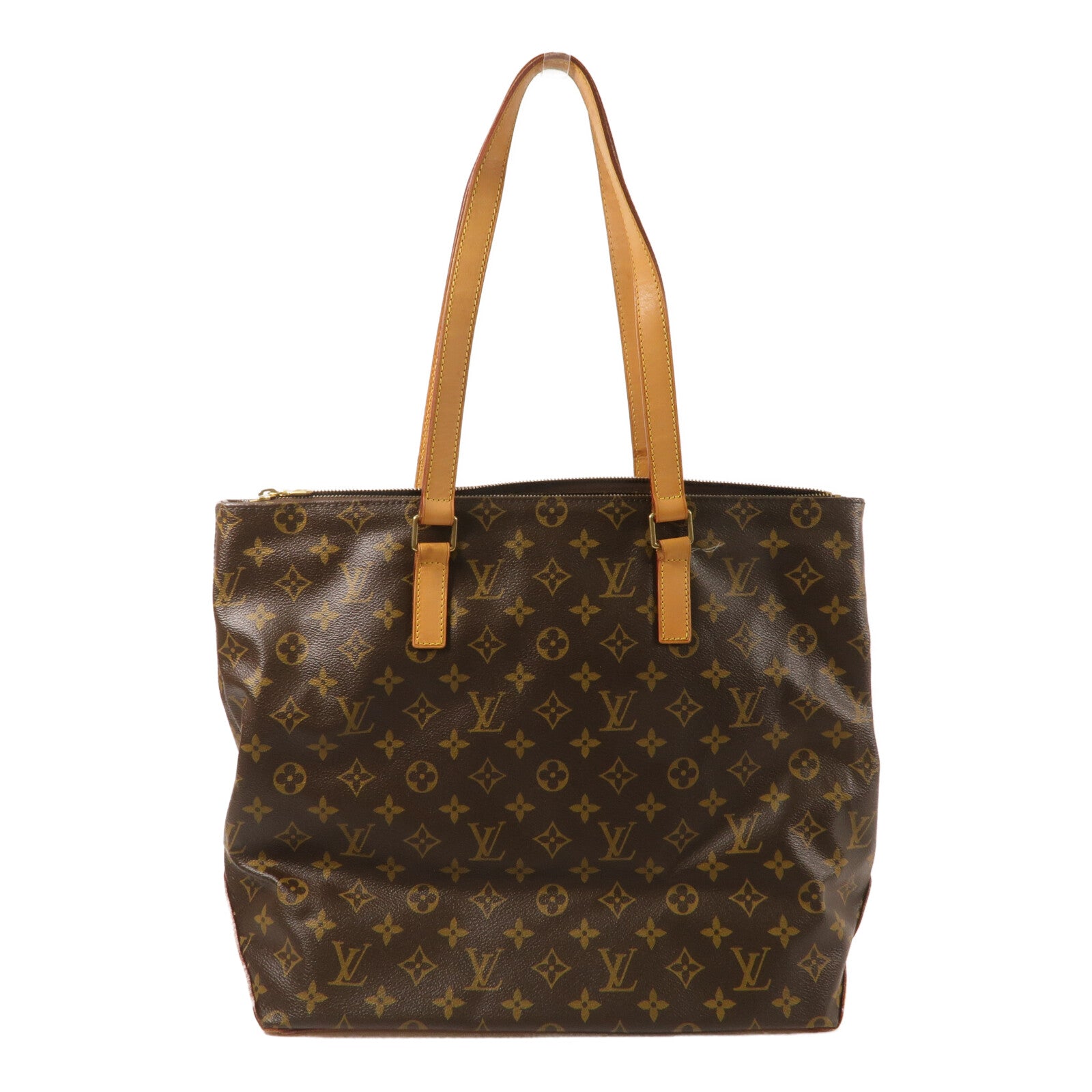LOUIS VUITTON Cabas Mezzo M51151 Shoulder Bag Coated Canvas
