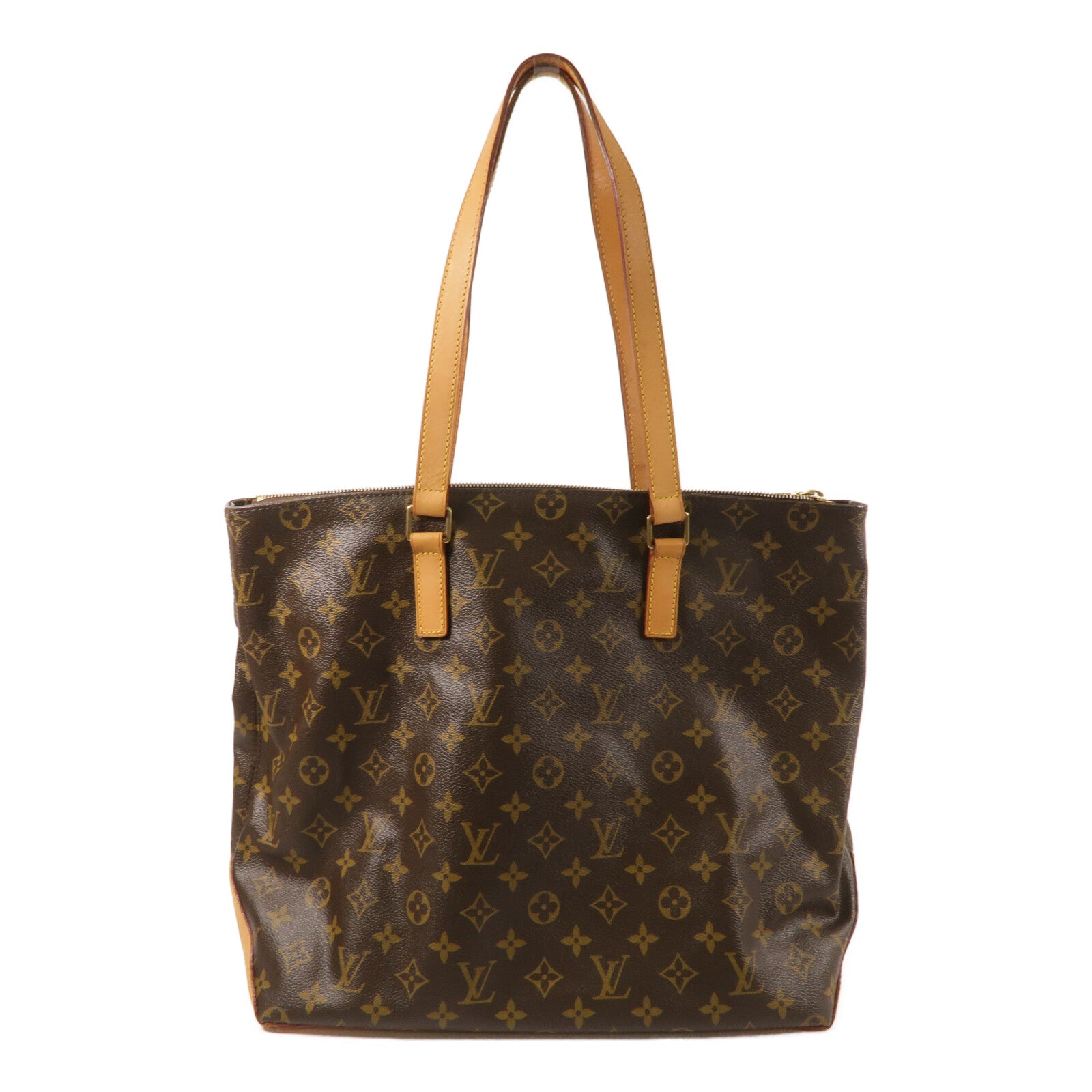 LOUIS VUITTON Cabas Mezzo M51151 Shoulder Bag Coated Canvas 2