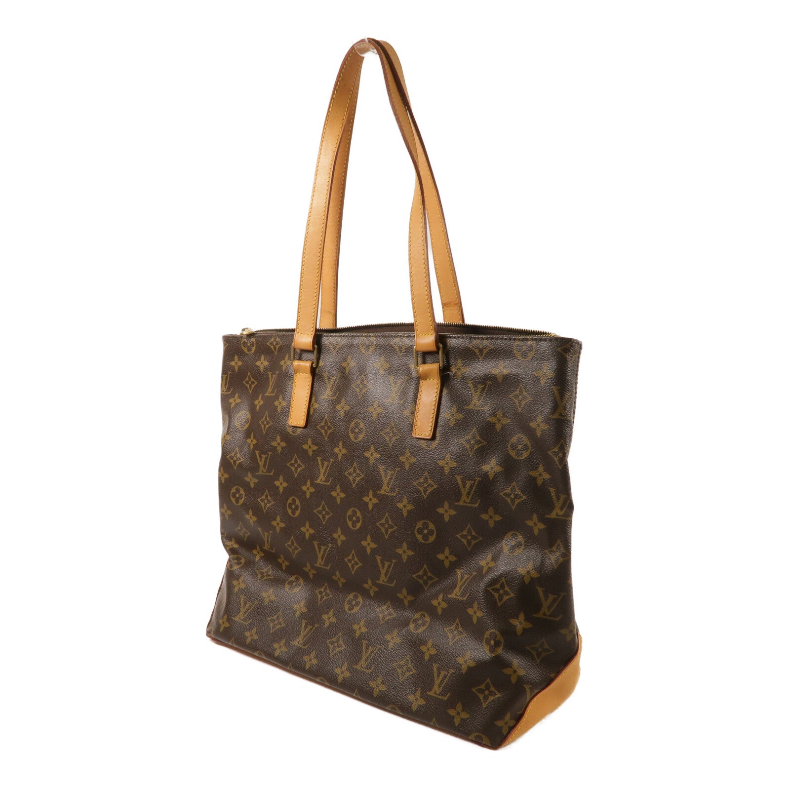 LOUIS VUITTON Cabas Mezzo M51151 Shoulder Bag Coated Canvas 3