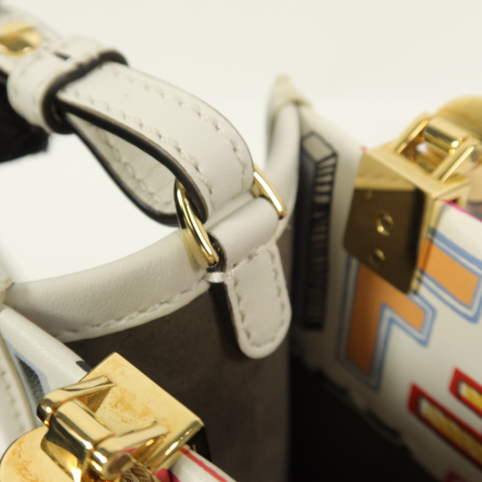 LOUIS VUITTON 8BS051 2-Way Bag Calfskin 8