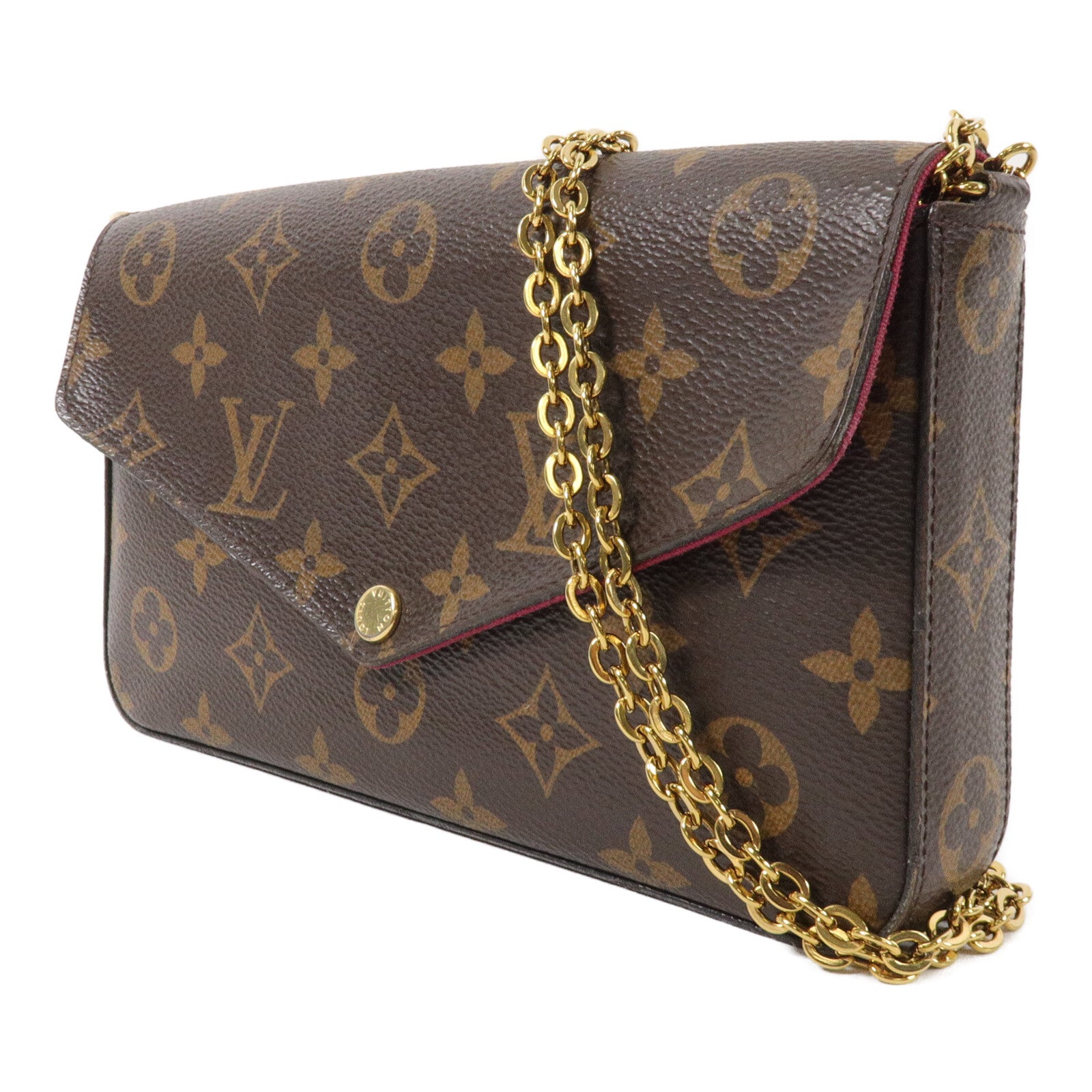 LOUIS VUITTON Felicie M87896 Shoulder Bag Coated Canvas 3