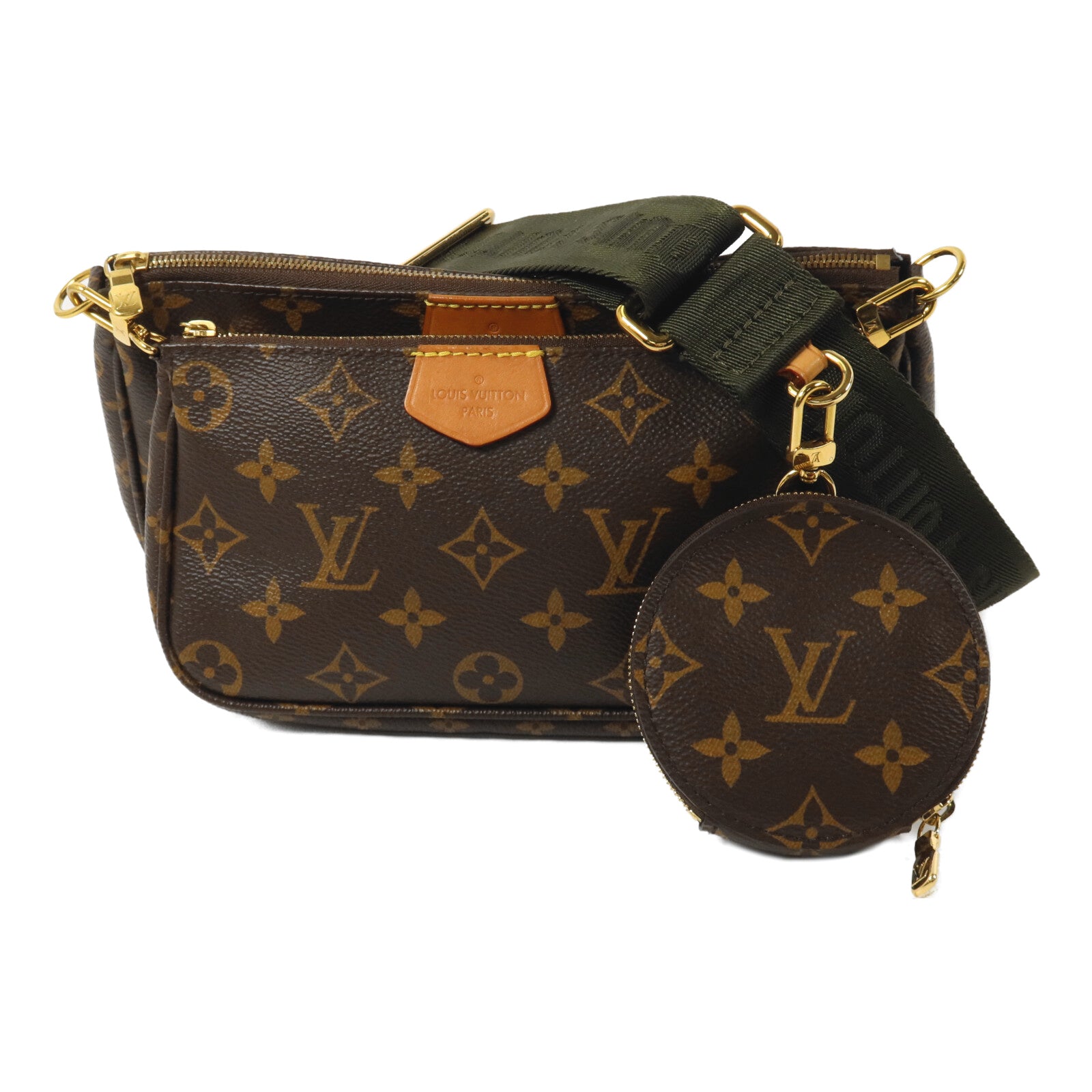 LOUIS VUITTON Multi Pochette M44813 2-Way Bag Coated Canvas
