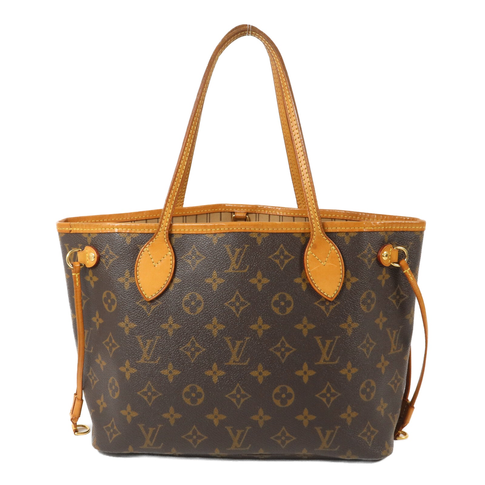 LOUIS VUITTON Neverfull M40155 Tote Bag Coated Canvas 2