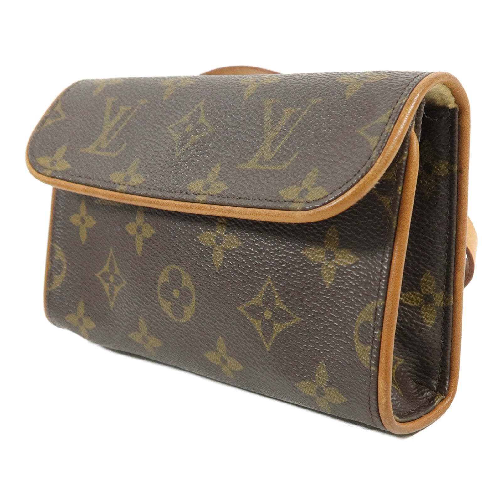 LOUIS VUITTON Pochette Florentine M51855 Belt Bag Coated Canvas 3