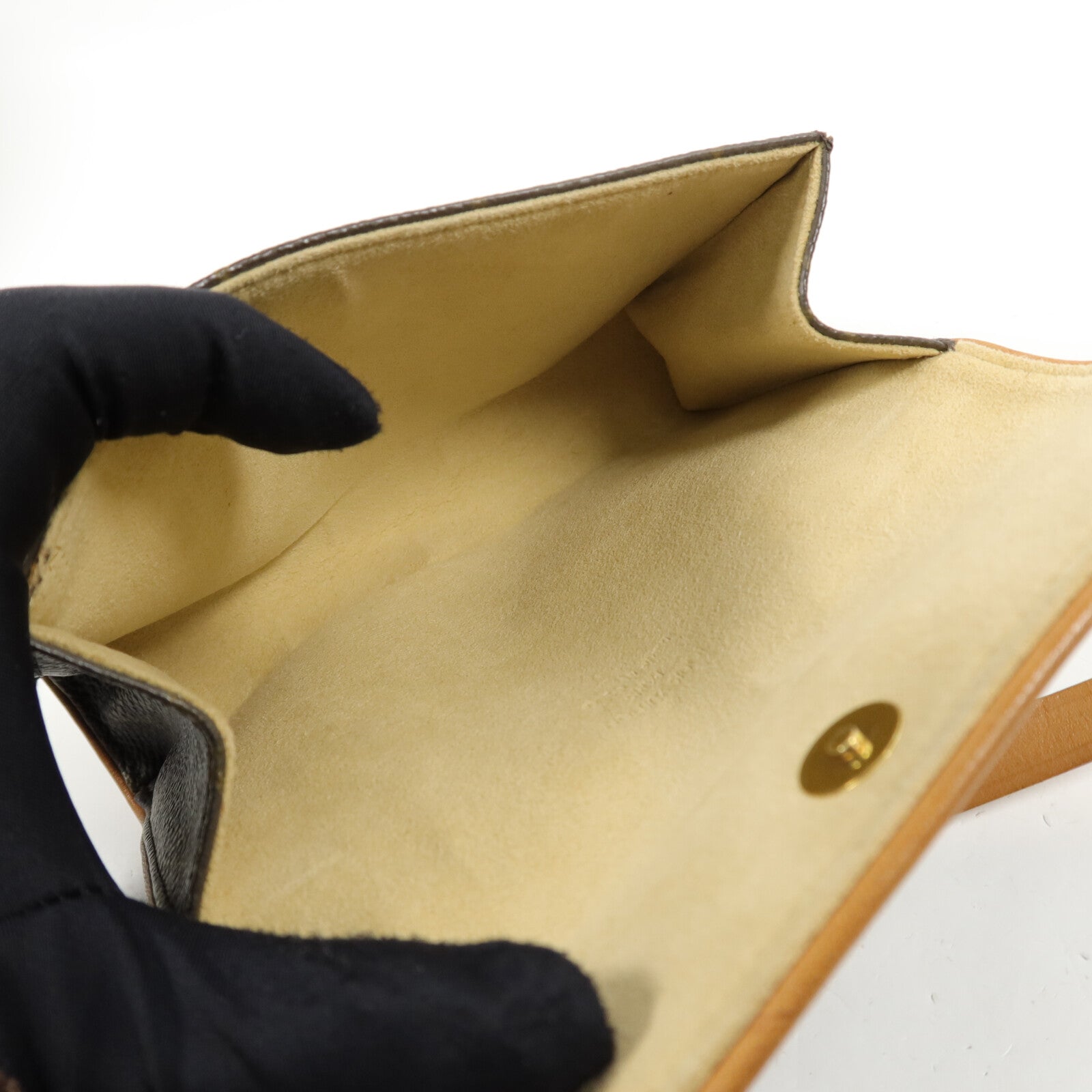 LOUIS VUITTON Pochette Florentine M51855 Belt Bag Coated Canvas 5