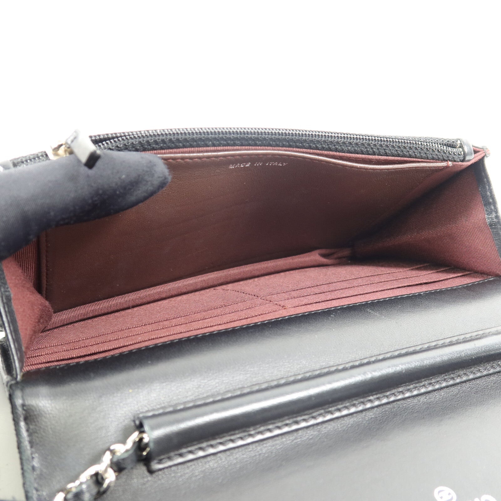 LOUIS VUITTON A33814 Shoulder Bag Lambskin 5