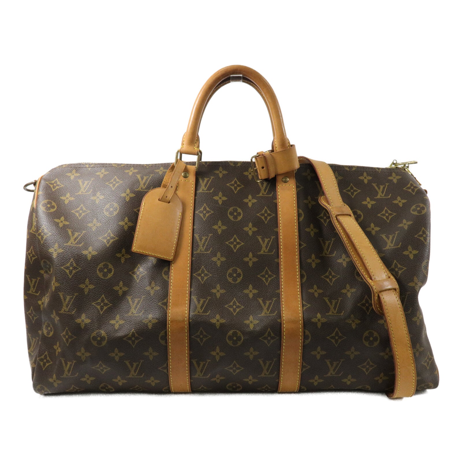 LOUIS VUITTON Keepall M41416 波士頓包 塗層帆布
