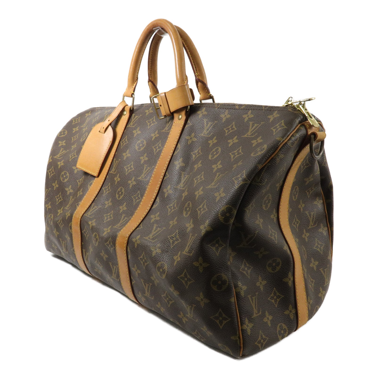 LOUIS VUITTON Keepall M41416 波士頓包 塗層帆布 3