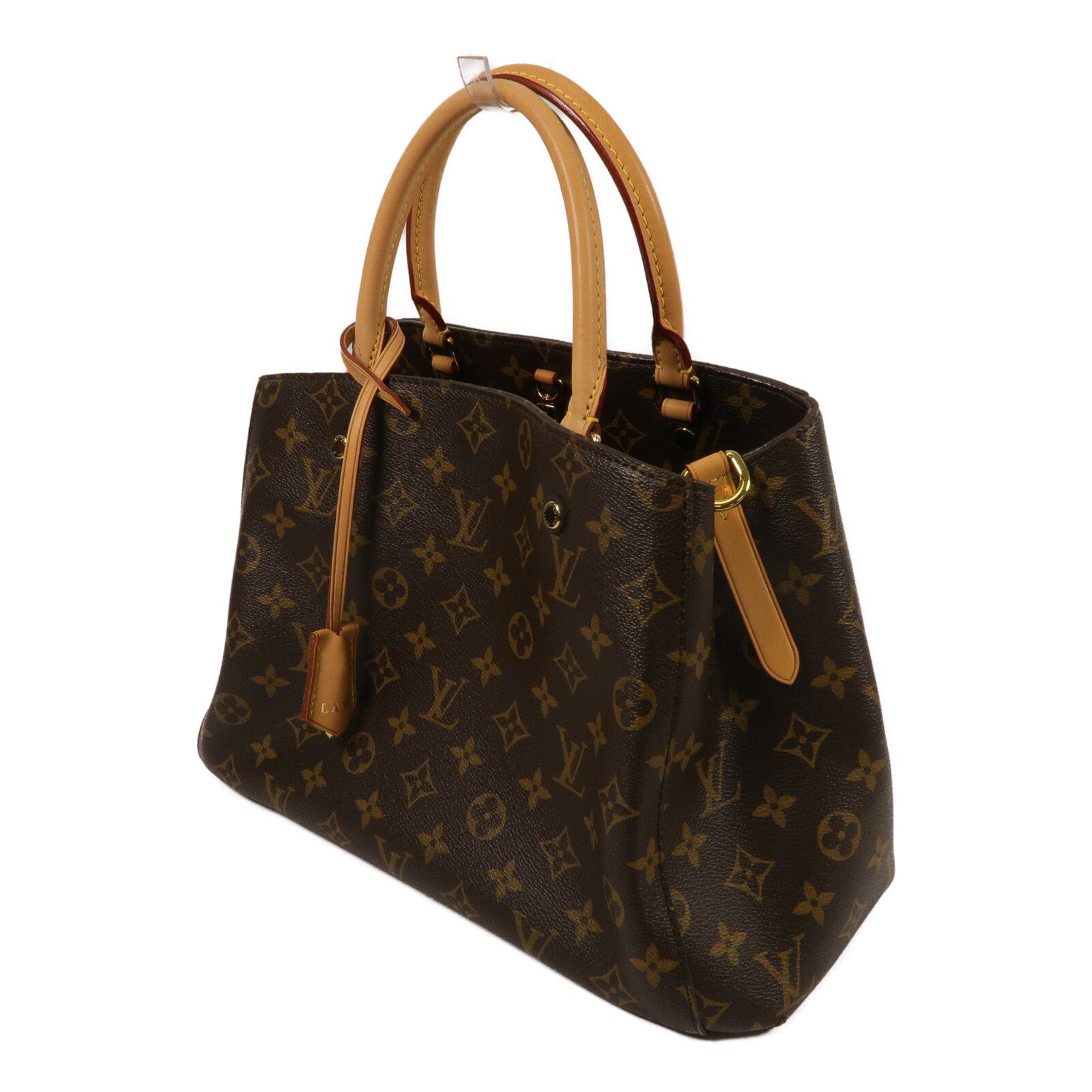 LOUIS VUITTON Montaigne M41056 2-Way Bag Coated Canvas 3